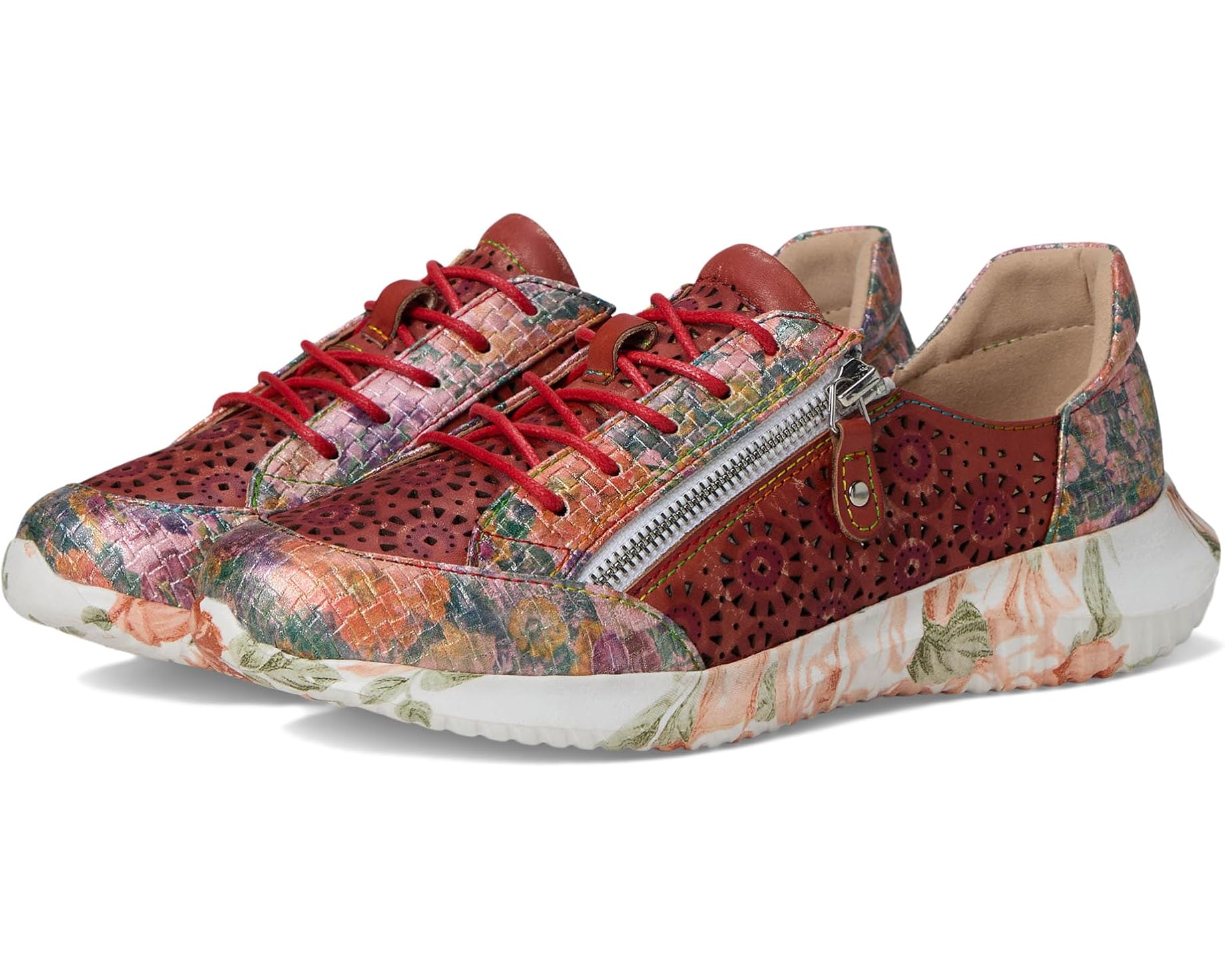 (取寄) レディース ジャジー L'Artiste by Spring Step women Jazzie Red Multi｜ジェットラグ店