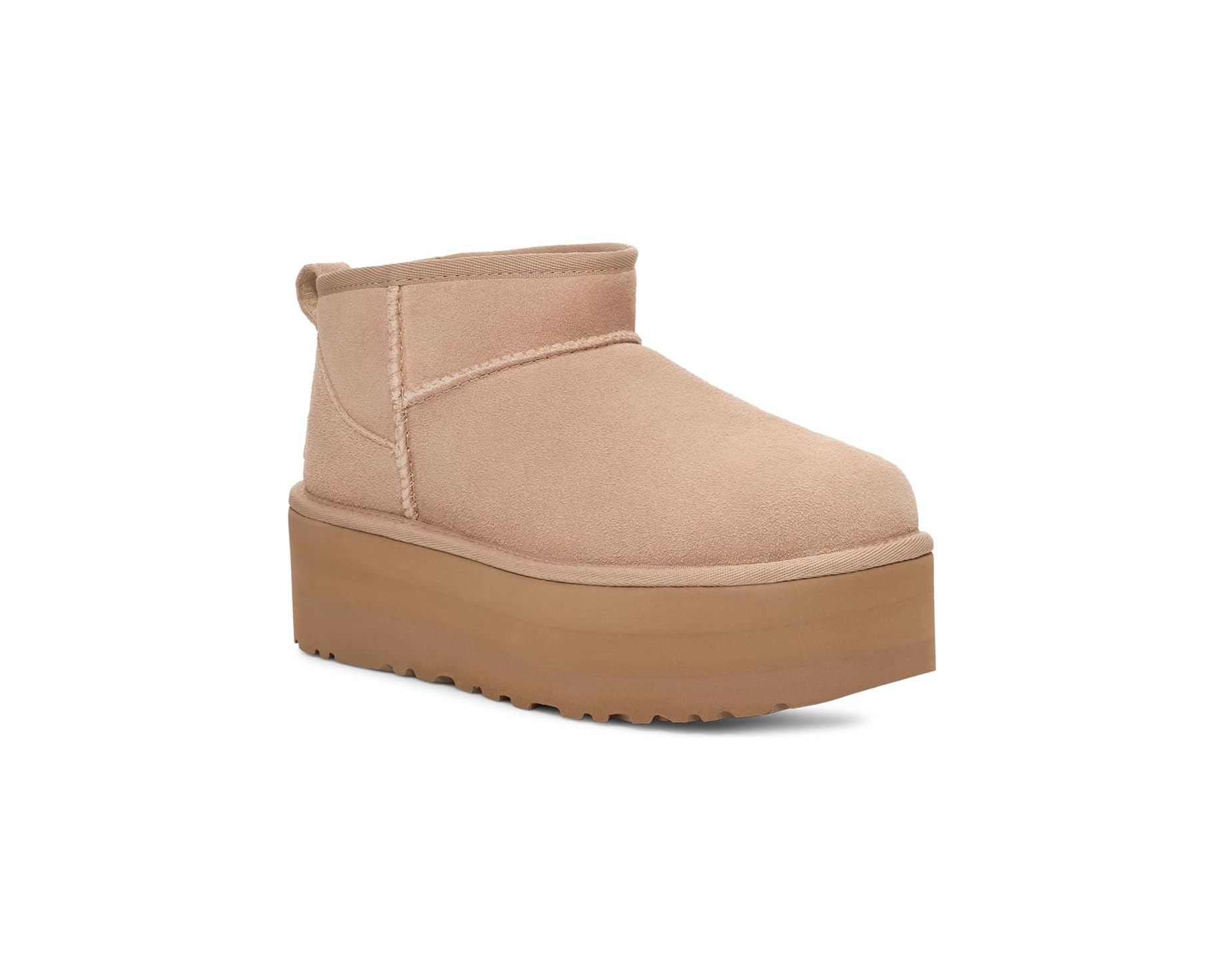 (取寄) アグ レディース クラシック ウルトラ ミニ プラットフォーム UGG women Classic Ultra Mini Platform Sand|ジェットラグ店