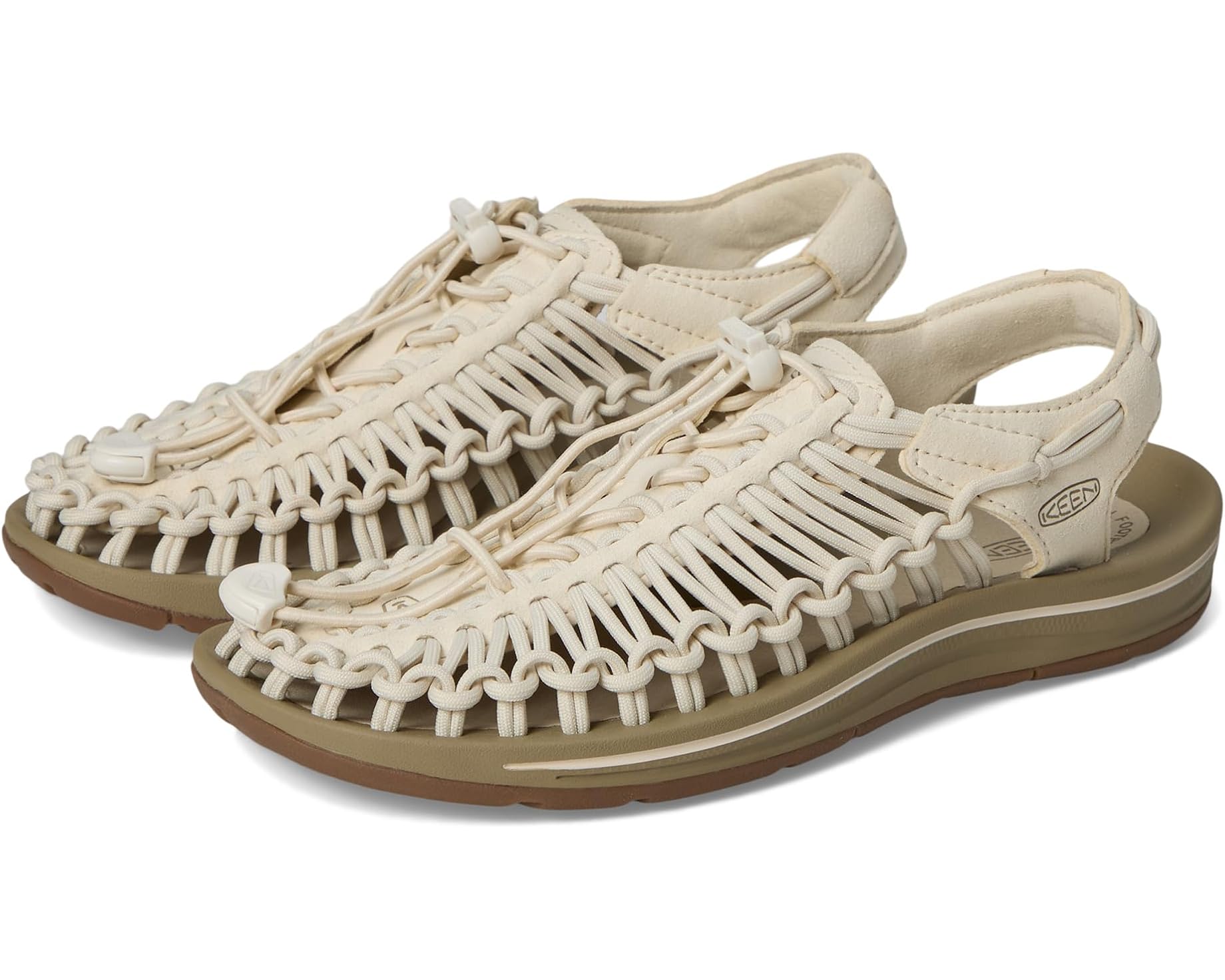 (取寄) キーン レディース ユニーク KEEN women Uneek Whitecap/Cornstalk｜ジェットラグ店
