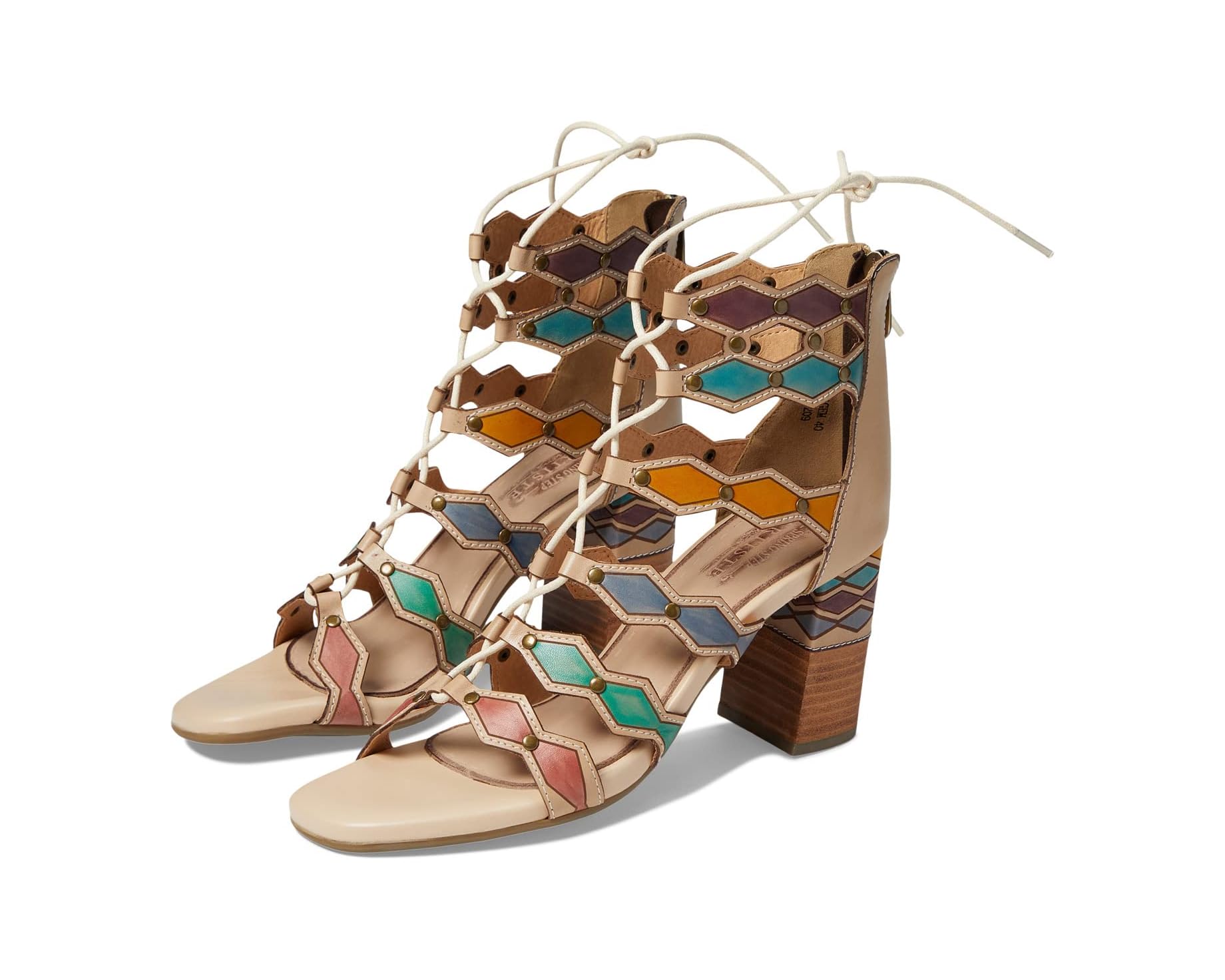 (取寄) レディース アールデコ L'Artiste by Spring Step women Artdeco Beige Multi|ジェットラグ店