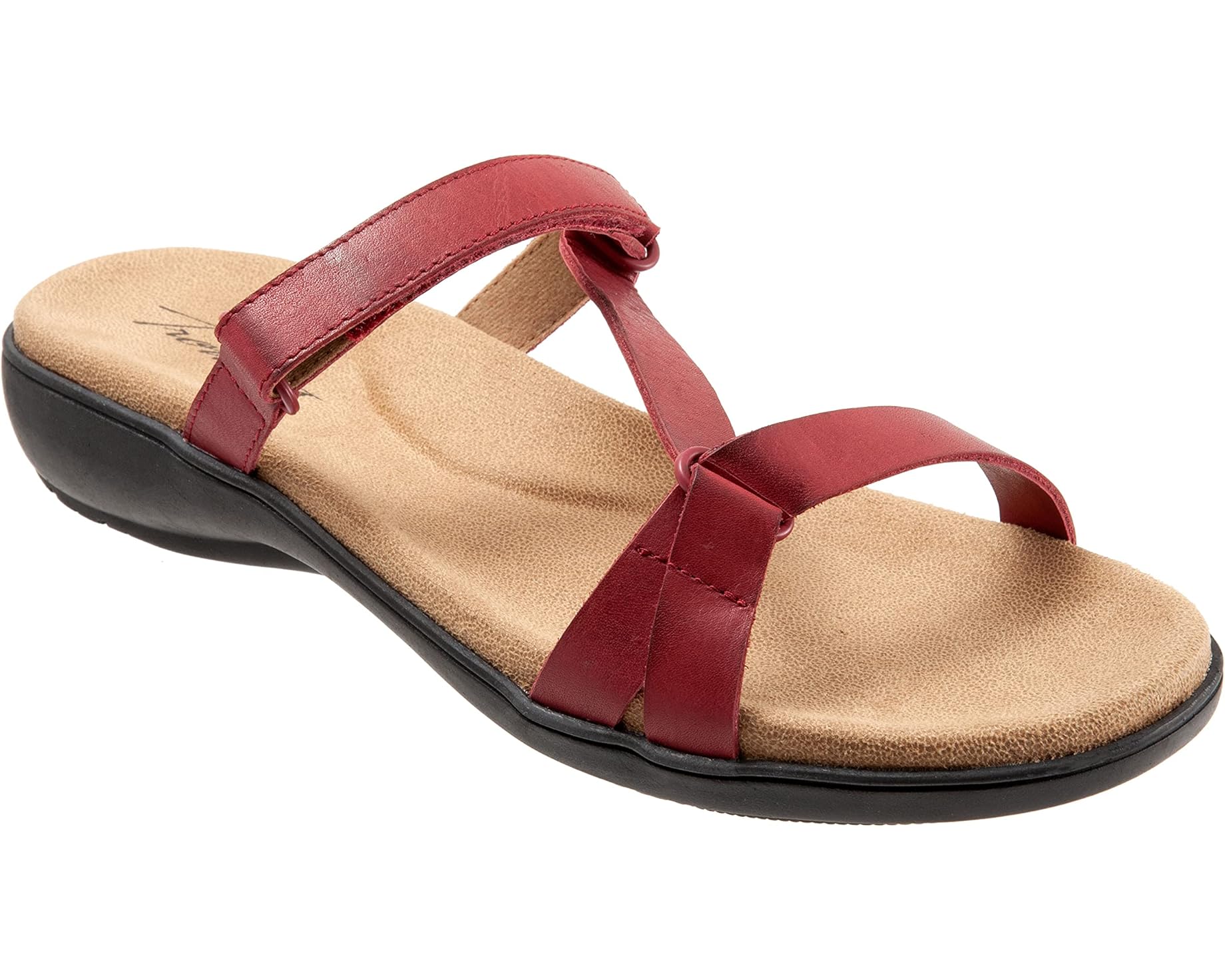 (取寄) トロッターズ レディース ラジャ Trotters women Raja Red Leather|ジェットラグ店