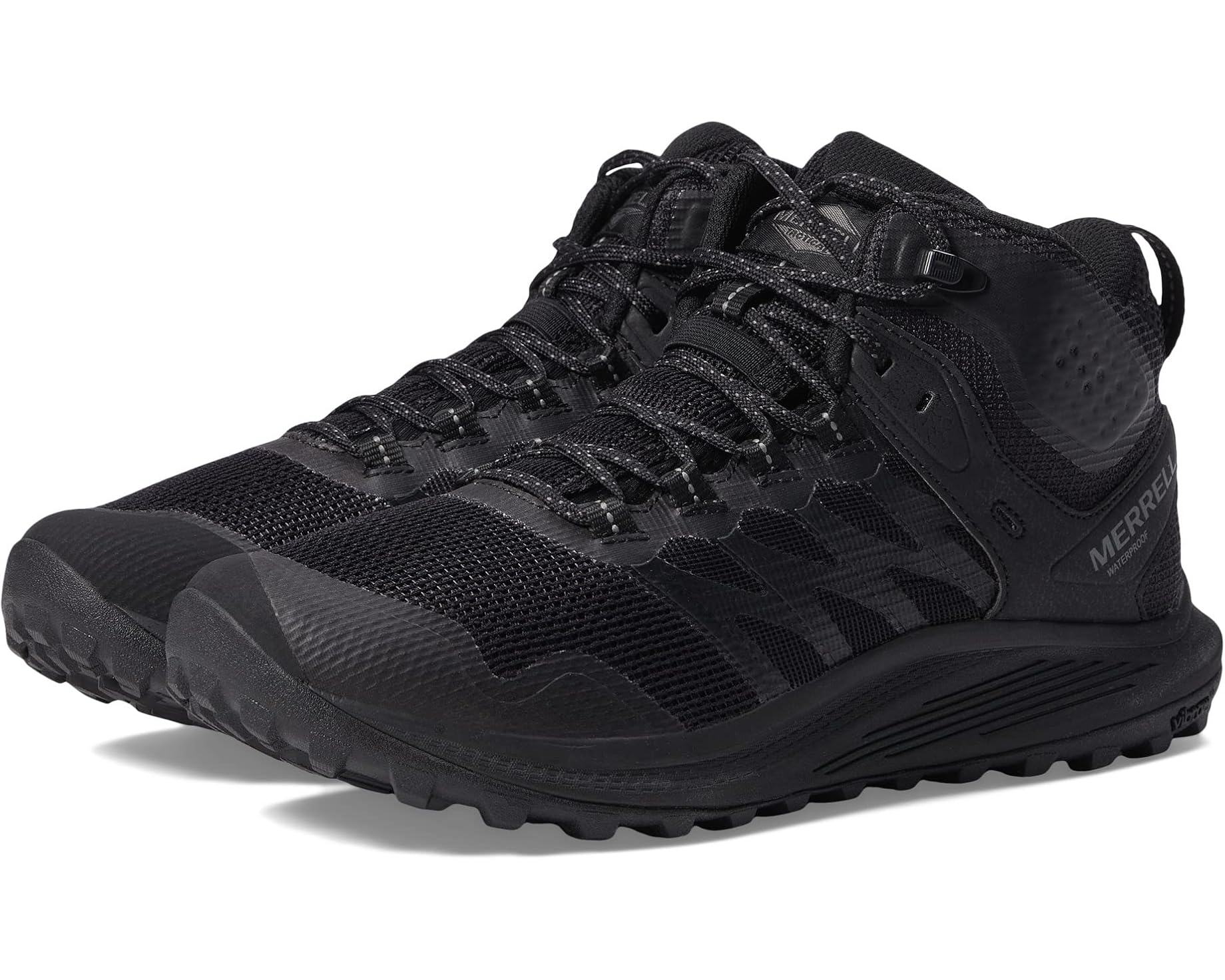 (取寄) メレル ワーク メンズ ノバ 3 ミッド Wp Merrell Work men Nova 3 Mid Wp Black/Charcoal｜ジェットラグ店