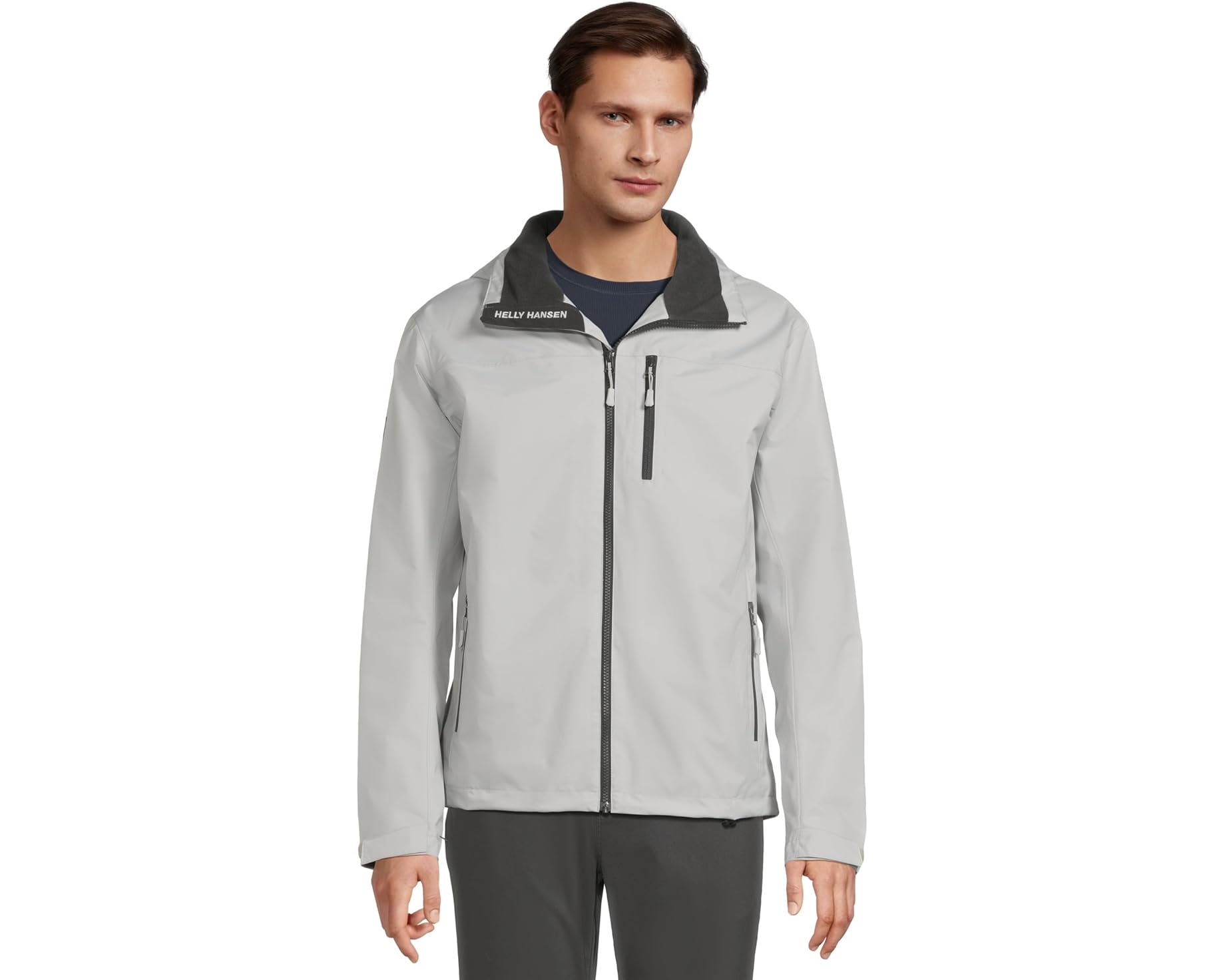 (取寄) ヘリーハンセン メンズ クルー フーデット ミッドレイヤー ジャケット 2 Helly Hansen men Crew Hooded Midlayer Jacket 2 Grey Fog|ジェットラグ店