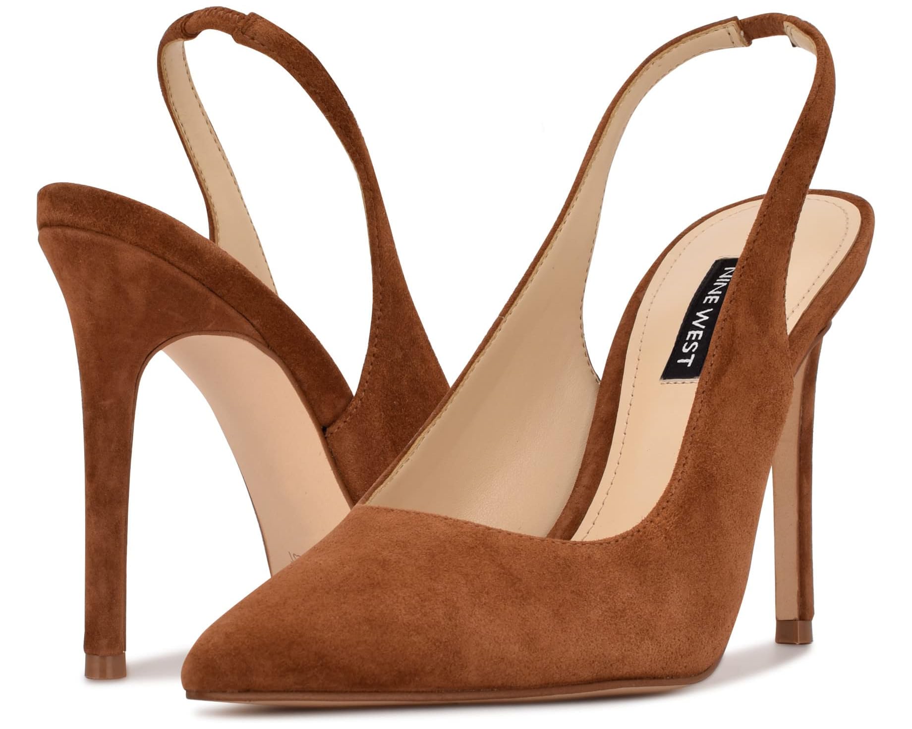 (取寄) ナインウエスト レディース フェザー Nine West women Feather Cognac Suede｜ジェットラグ店 23,639円