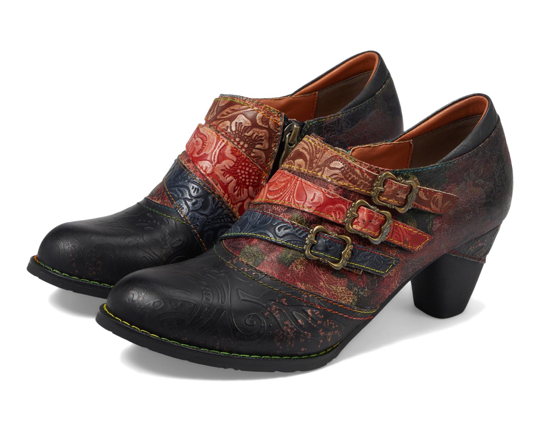 (取寄) レディース グラフィック L'Artiste by Spring Step women Graphic Black Multi｜ジェットラグ店