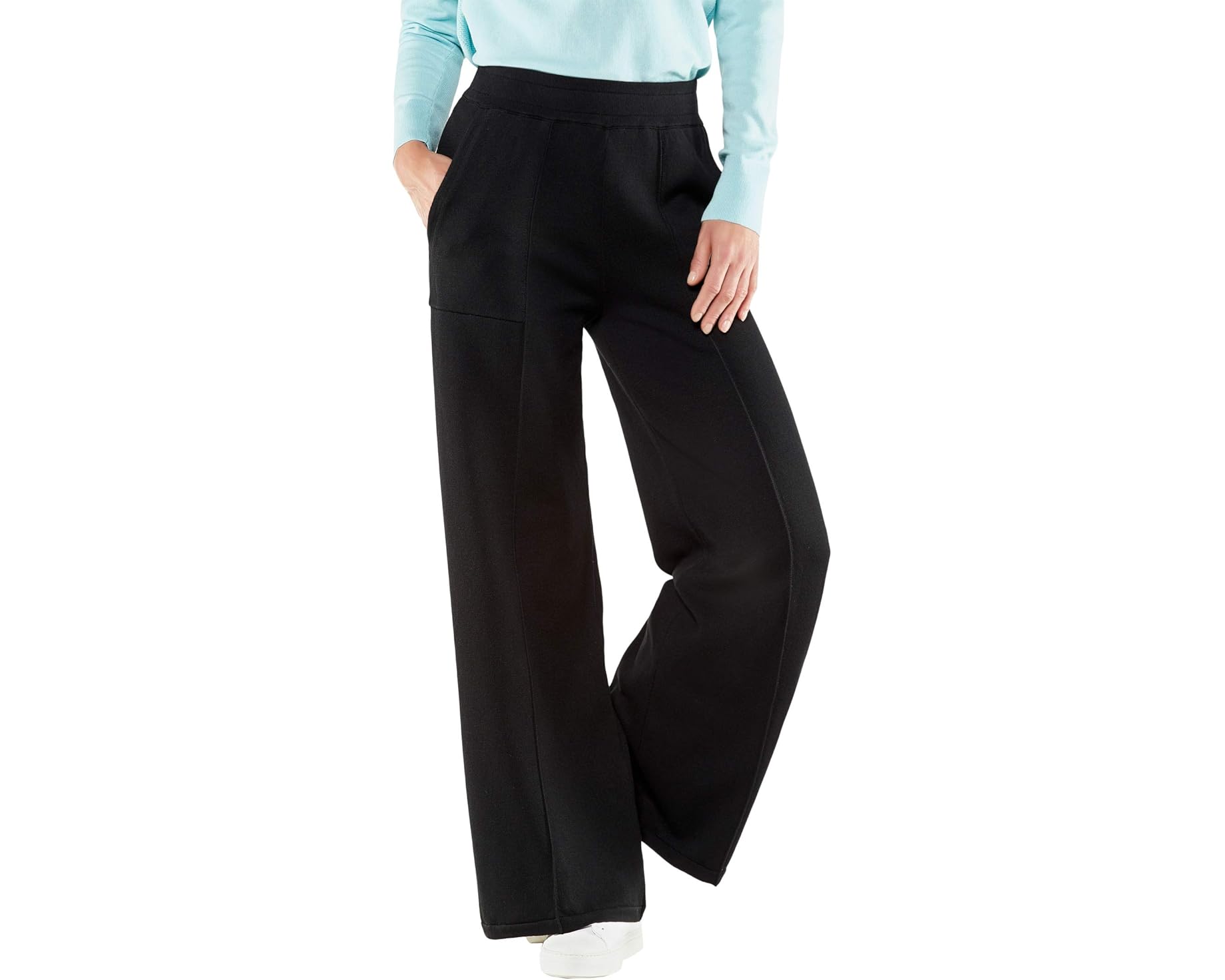 (取寄) ファルケ レディース ESS スポーツ ワイド レッグ パンツ Falke women ESS Sport Wide Leg Pants Black|ジェットラグ店