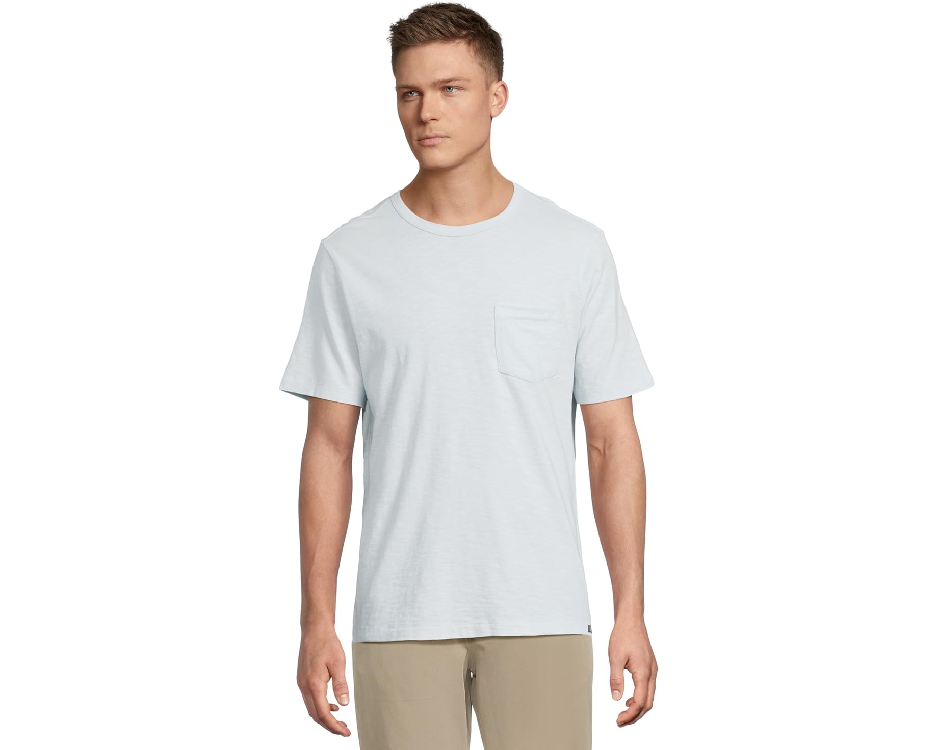 (取寄) ファリティ メンズ サンウォッシュド ポケット ティー Faherty men Sunwashed Pocket Tee Sky｜ジェットラグ店 17,198円