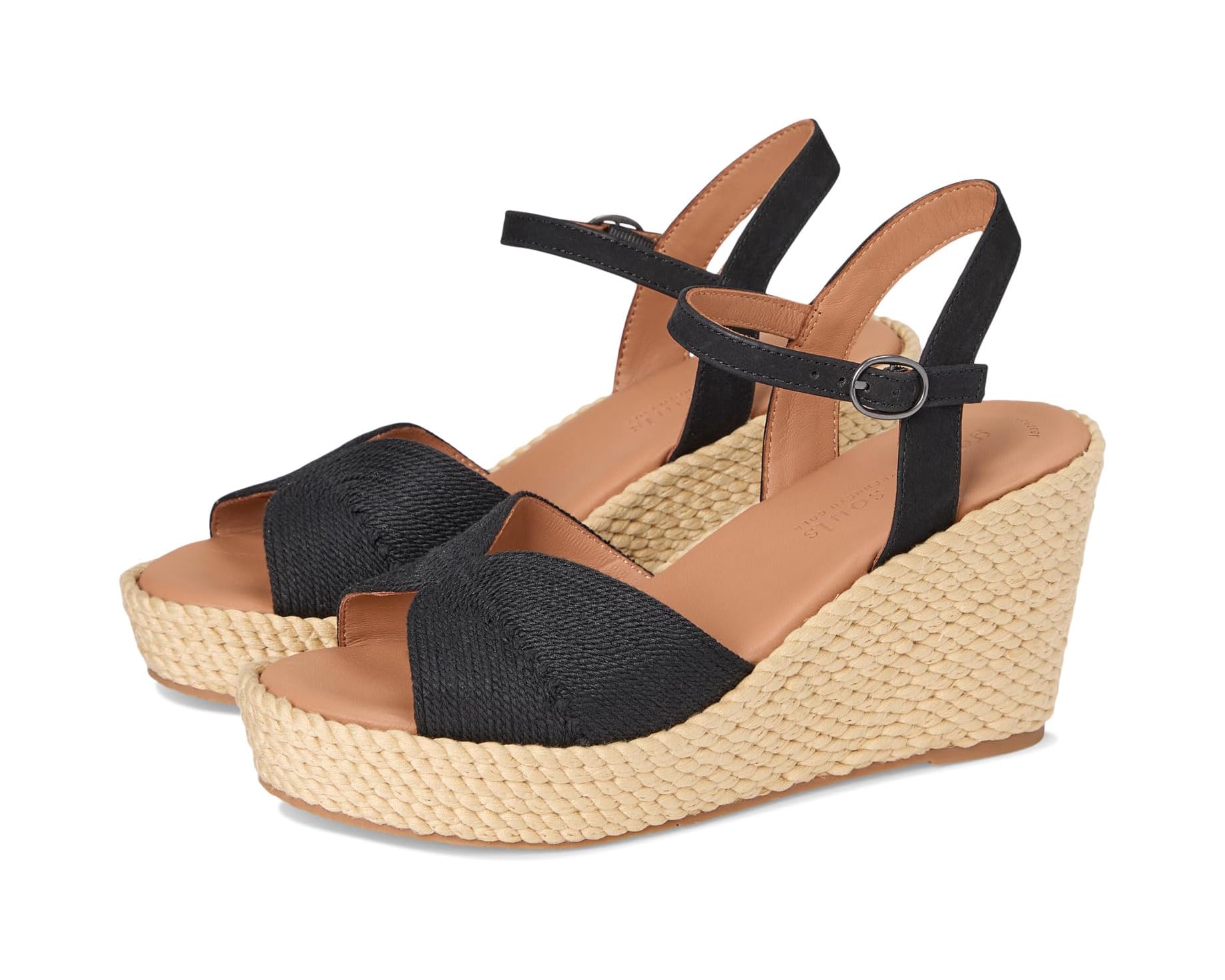(取寄) ジェントル ソウルズ バイ ケネスコール レディース ノラ Gentle Souls by Kenneth Cole women Nola Black Fabric｜ジェットラグ店