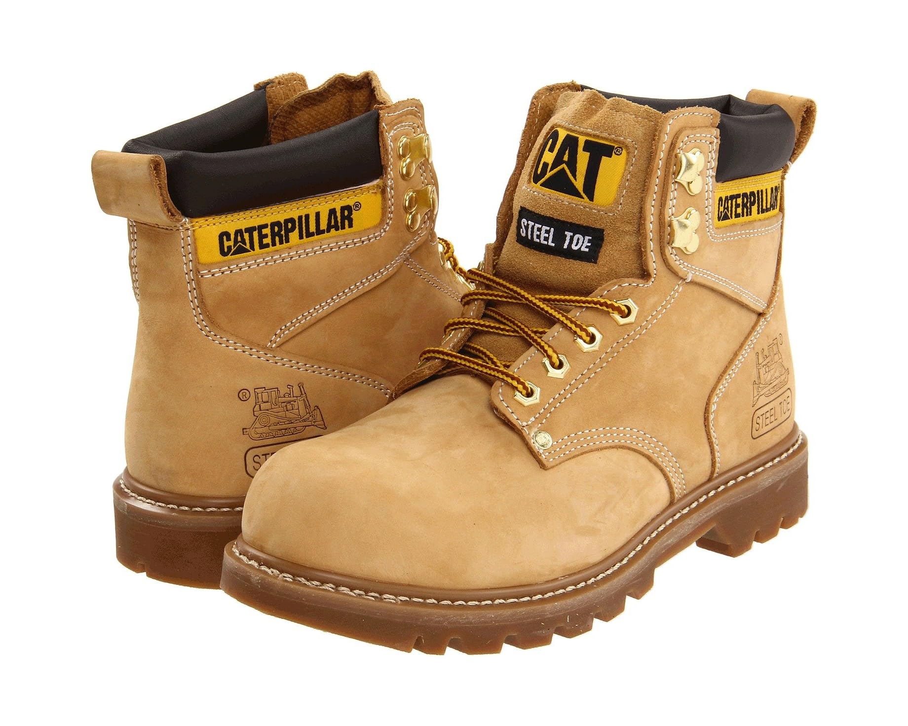 (取寄) キャタピラー メンズ 2nd シフト スティール トゥ Caterpillar men 2nd Shift Steel Toe Honey Nubuck｜ジェットラグ店