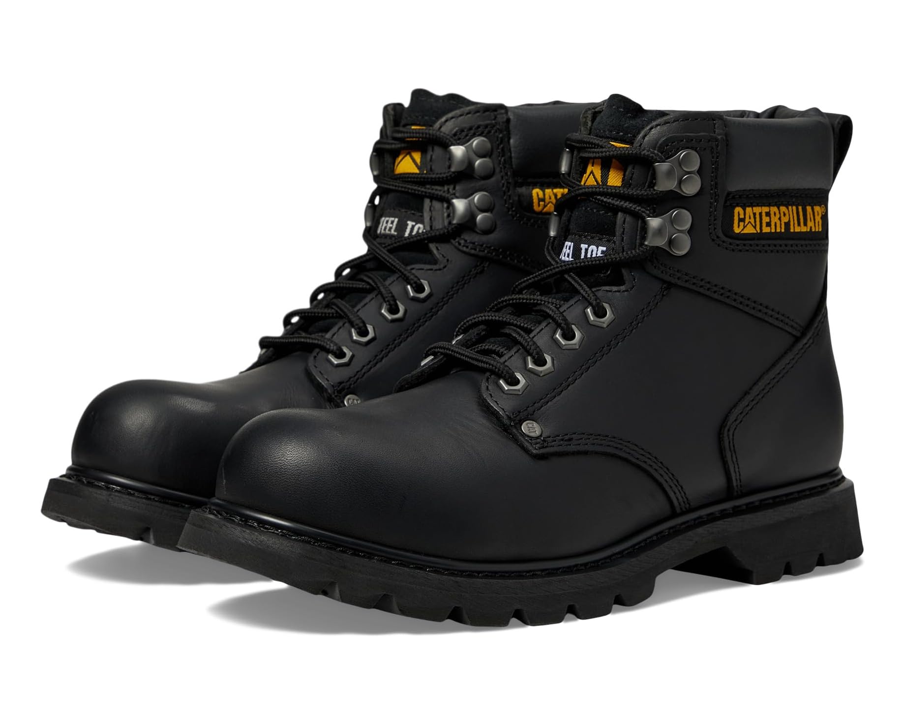 (取寄) キャタピラー メンズ 2nd シフト スティール トゥ Caterpillar men 2nd Shift Steel Toe Black Full Grain|ジェットラグ店