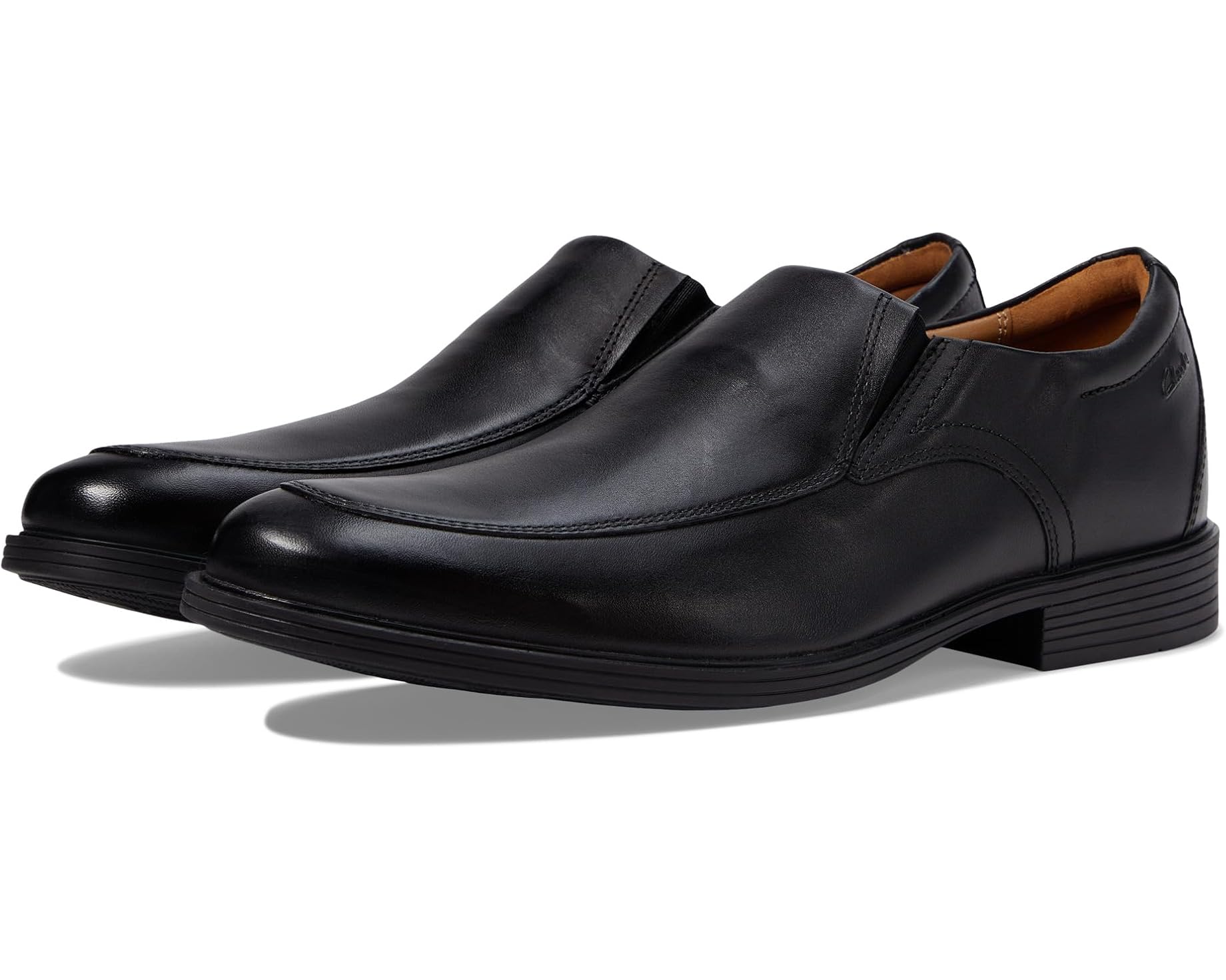 (取寄) クラークス メンズ ウィドン ステップ Clarks men Whiddon Step Black Leather｜ジェットラグ店