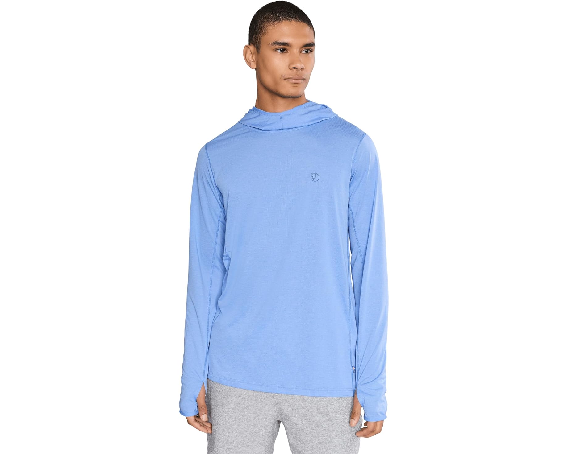 (取寄) フェールラーベン メンズ アビスコ サン-フーディー Fjllrven men Abisko Sun-Hoodie Ultramarine｜ジェットラグ店