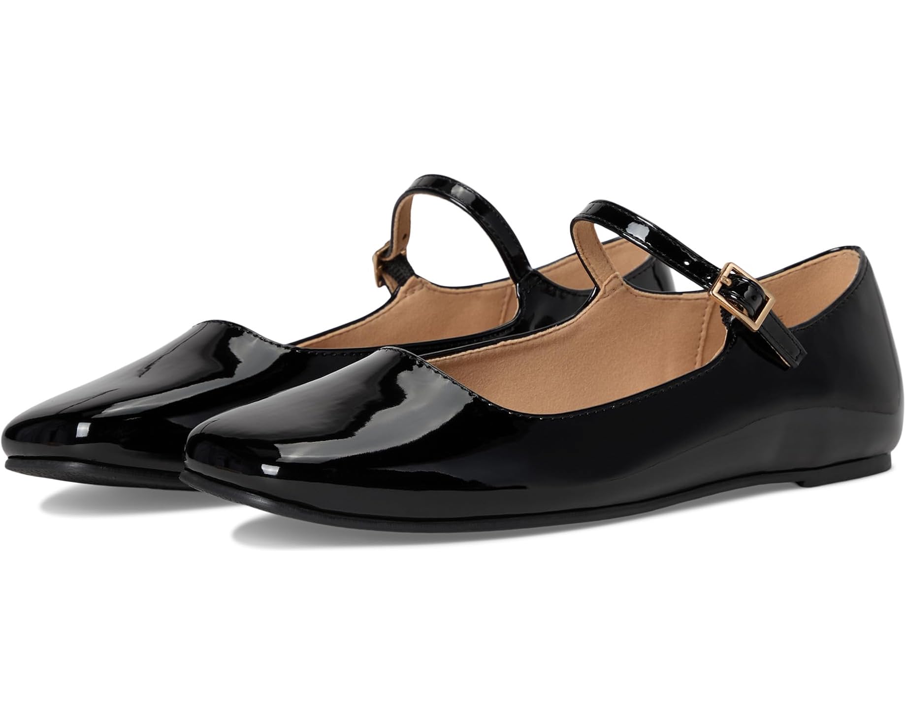 (取寄) ジュルネ コレクション レディース キャリー フラッツ Journee Collection women Carrie Flat Patent/Black｜ジェットラグ店
