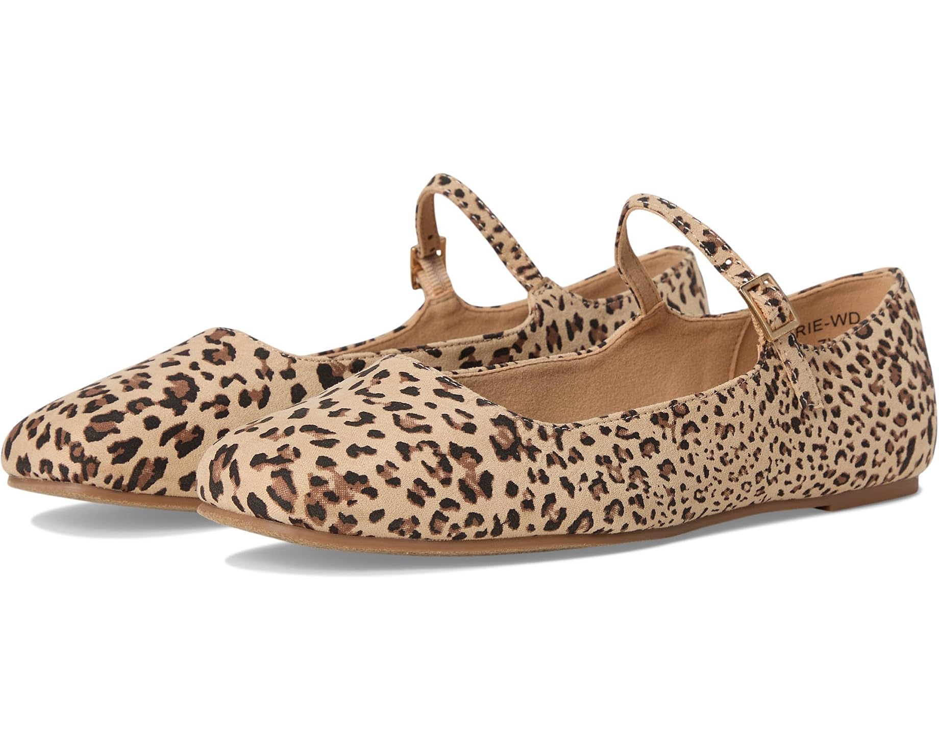 (取寄) ジュルネ コレクション レディース キャリー フラッツ Journee Collection women Carrie Flat Leopard|ジェットラグ店