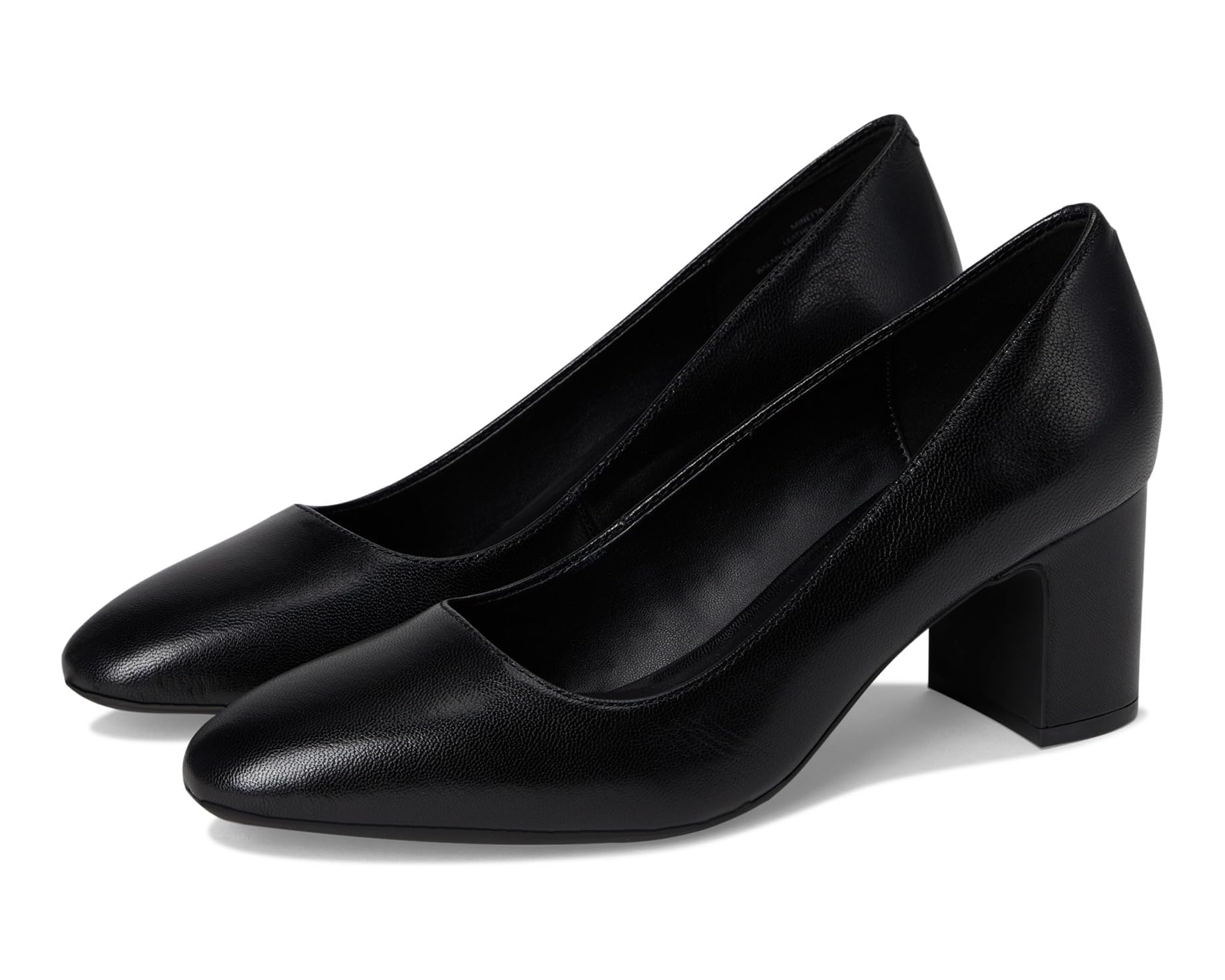 (取寄) エアロソールズ レディース ミネッタ Aerosoles women Minetta Black Leather|ジェットラグ店