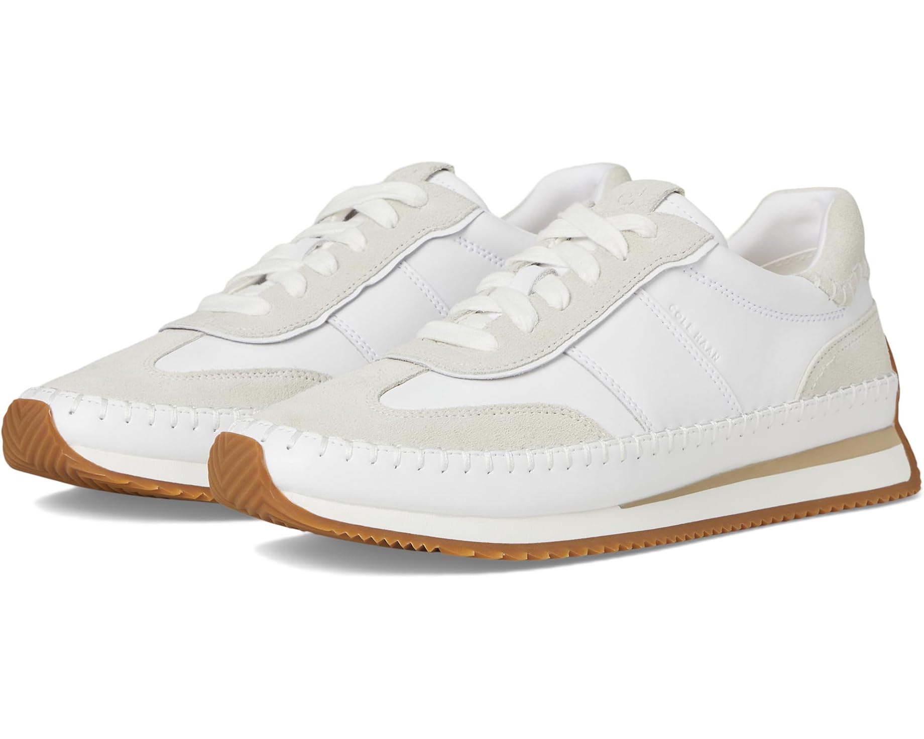 (取寄) コールハーン レディース グランドプロ プレミア ランナー Cole Haan women Grandpro Premier Runners White/Silver Birchsuede｜ジェットラグ店
