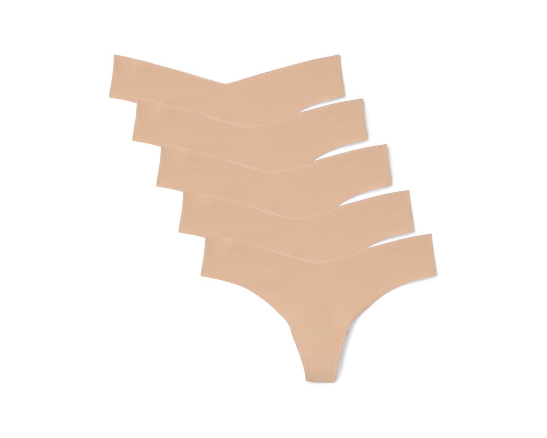 (取寄) コマンドー レディース クラシック トング 5-パック Commando women Classic Thong 5-Pack Beige/Beige/Beige/Beige/Beige｜ジェットラグ店