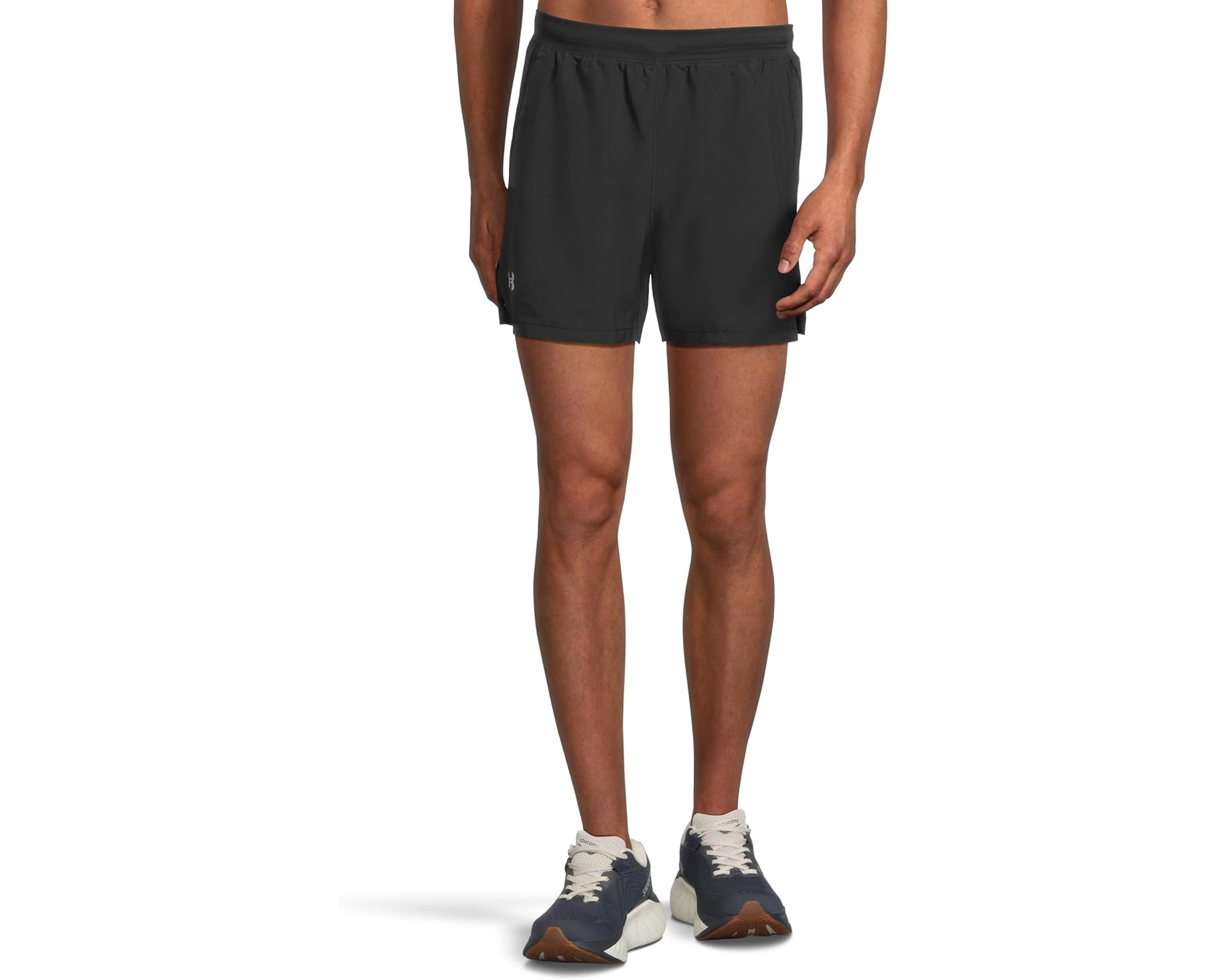 (取寄) アンダーアーマー メンズ ラウンチ ラン 5 インチ ショーツ Under Armour men Launch Run 5 Inch Shorts Black/Black/Reflective｜ジェットラグ店