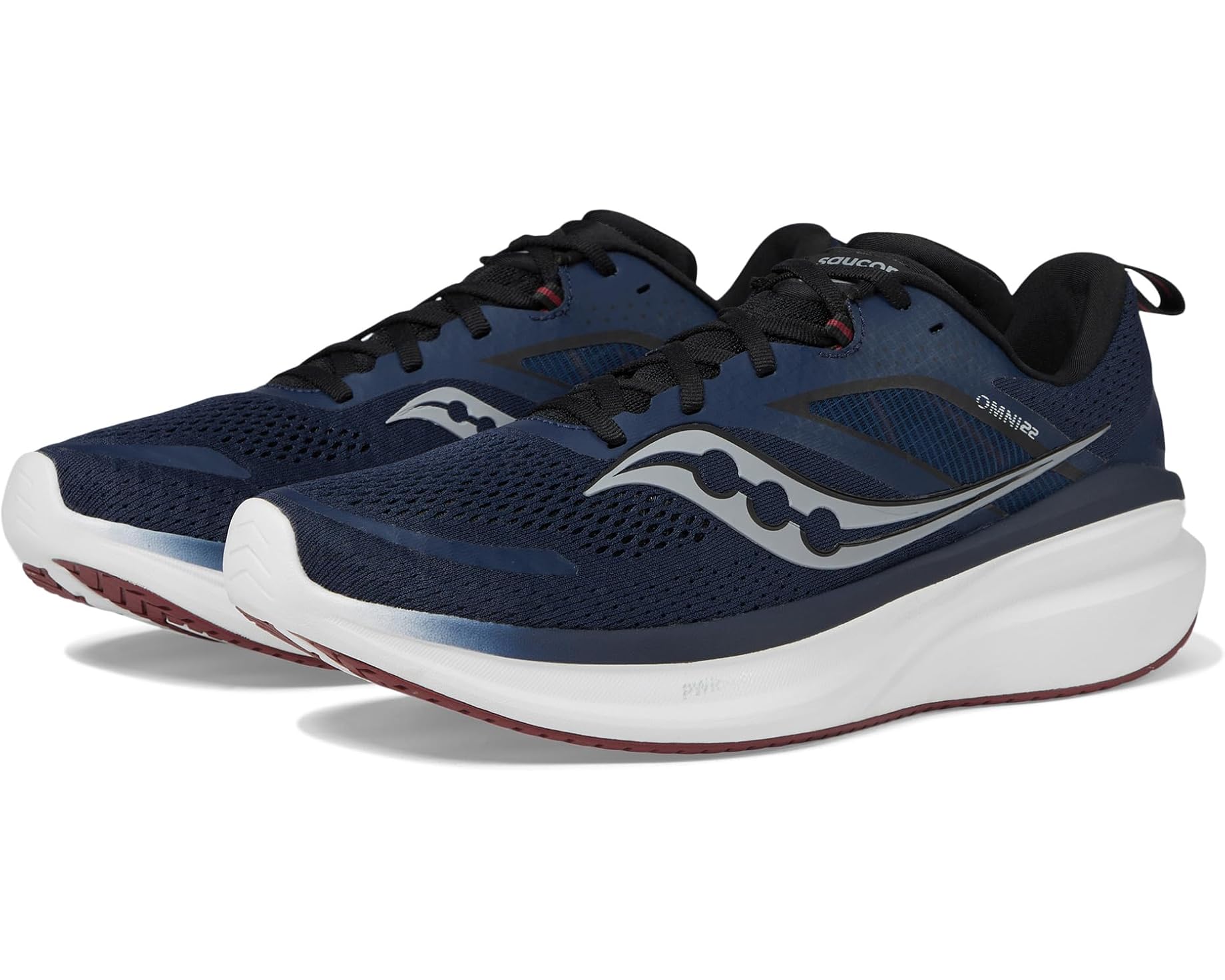(取寄) サッカニー メンズ オムニ 22 Saucony men Omni 22 Navy/Currant｜ジェットラグ店