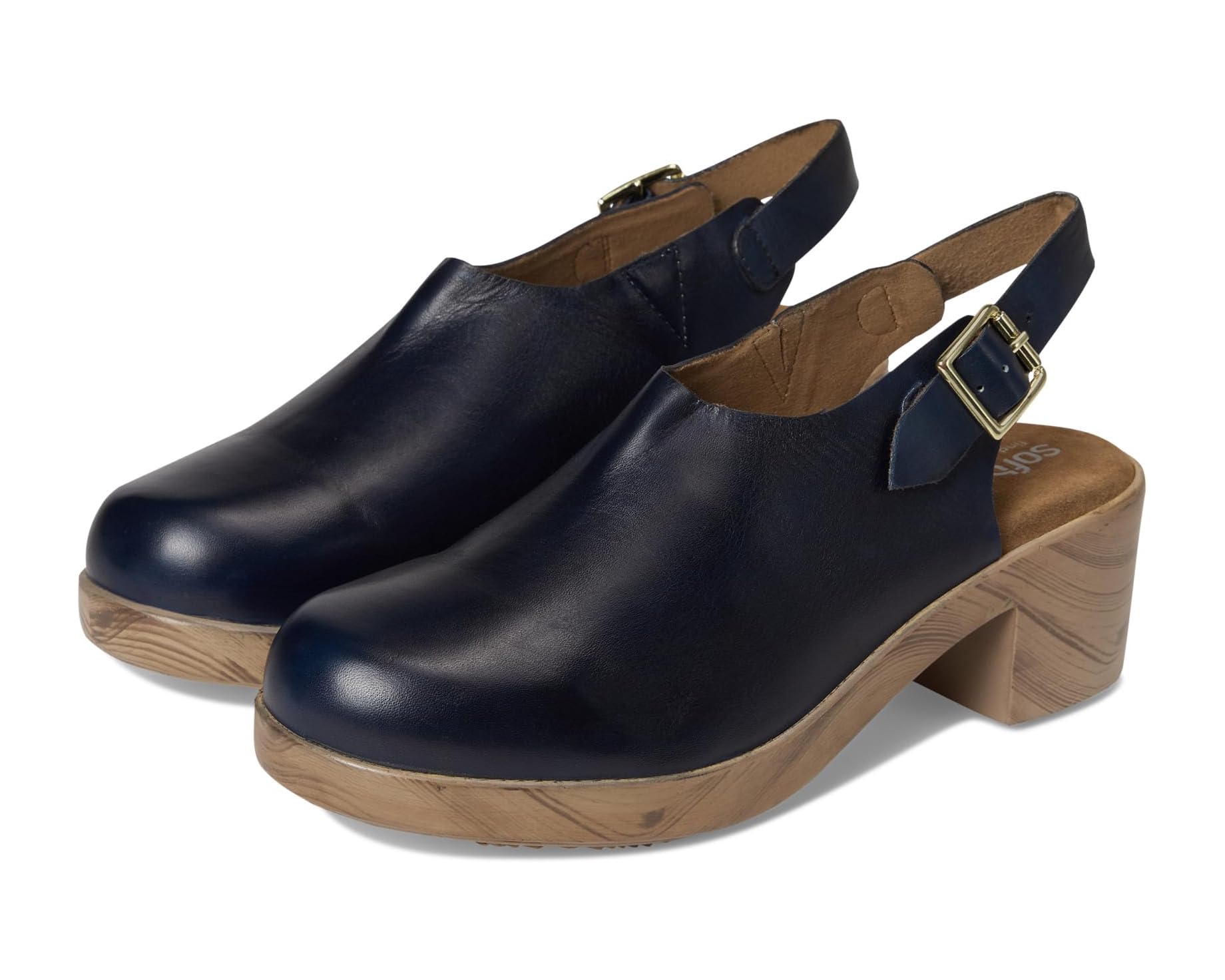 (取寄) ソフトウォーカー レディース フェアバンクス SoftWalk women Fairbanks Navy|ジェットラグ店