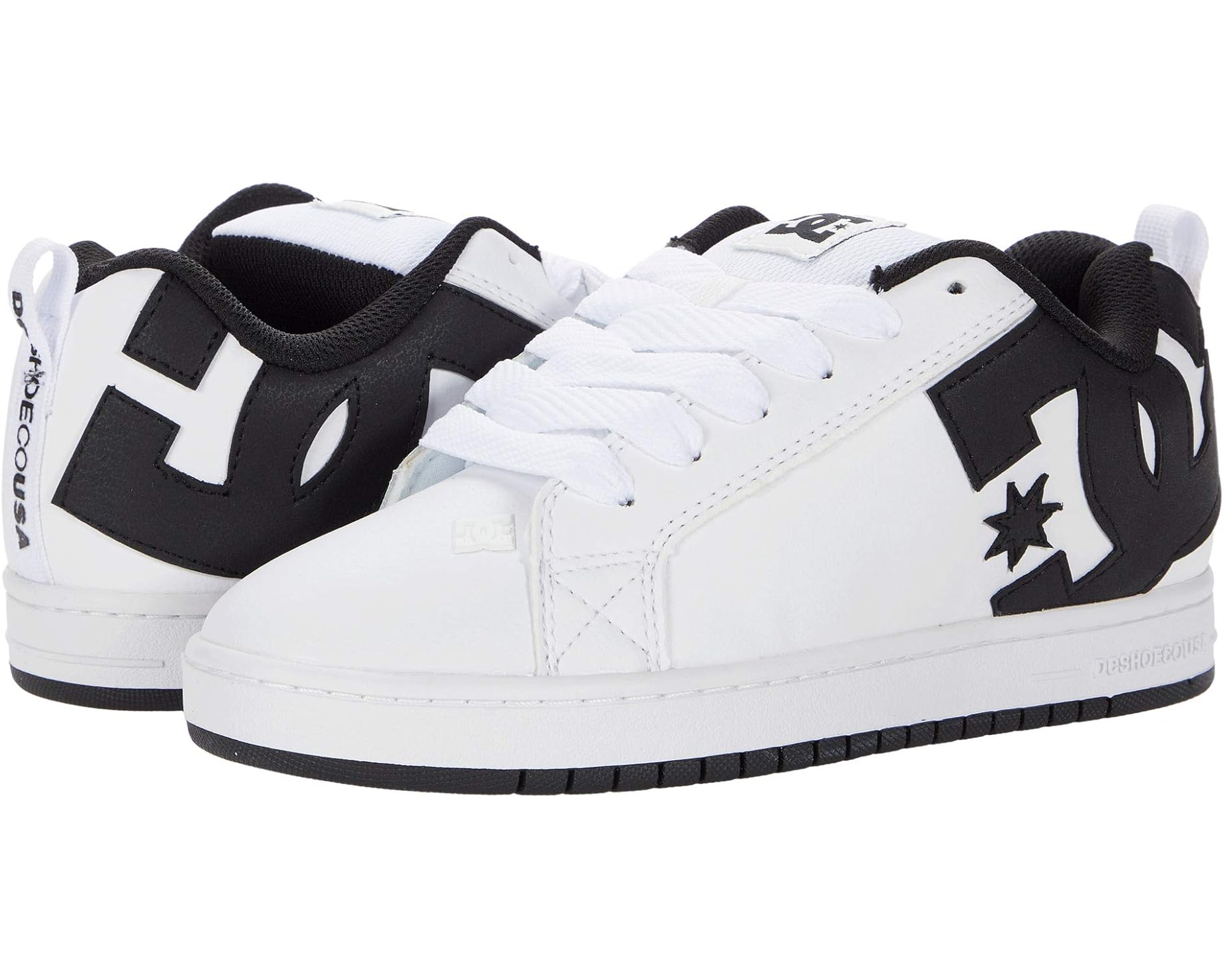 (取寄) DC メンズ コート グラフィック DC men Court Graffik White/Black/Black｜ジェットラグ店