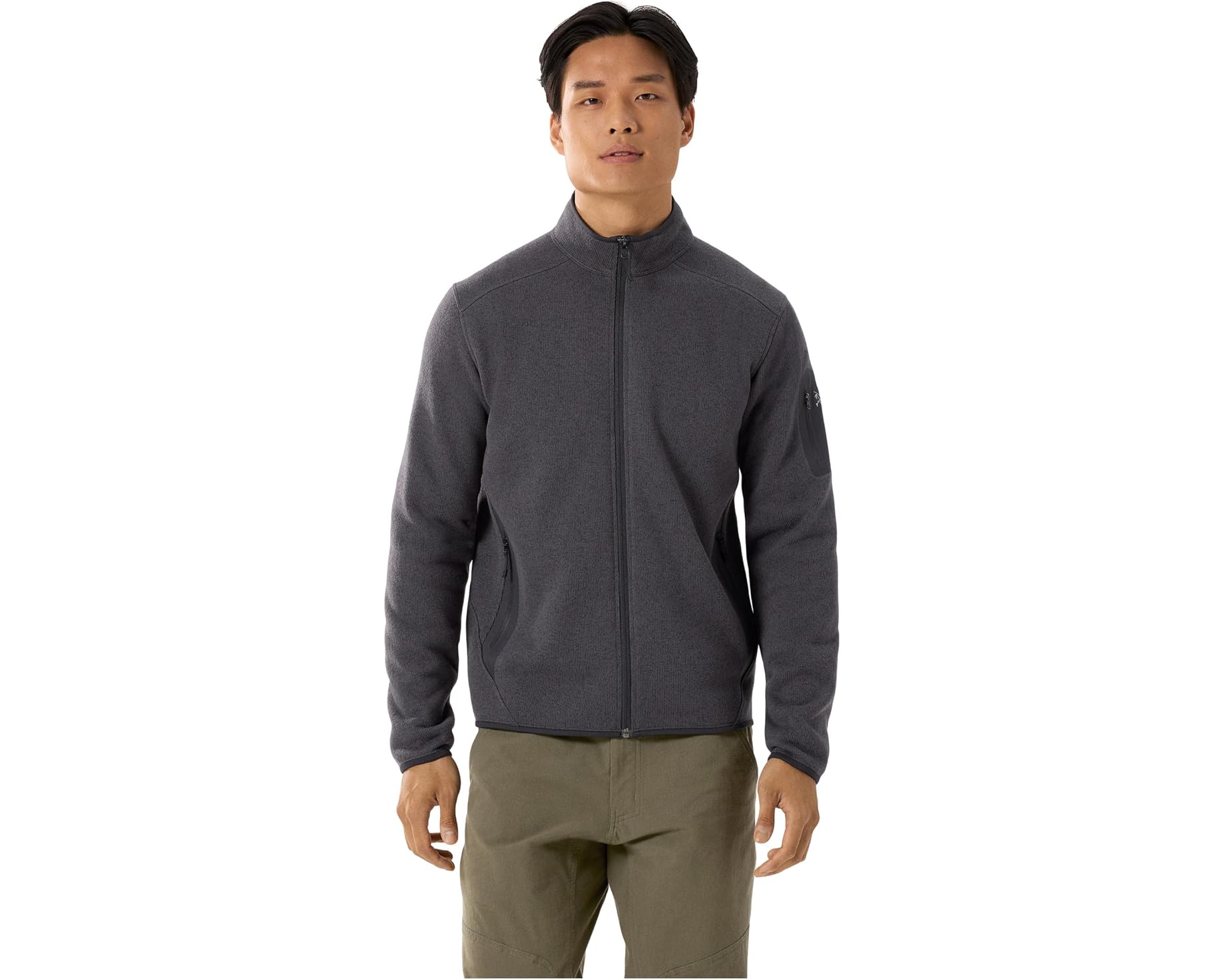 (取寄) メンズ コバート カーディガン Arc'teryx men Covert Cardigan Black Heather II 1|ジェットラグ店