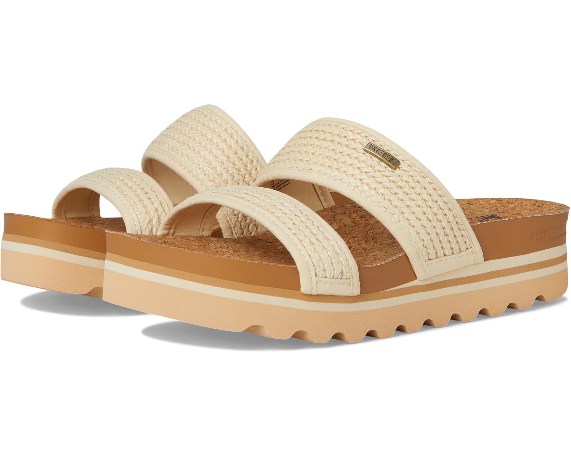 (取寄) リーフ レディース クッション ビスタ HI Reef women Cushion Vista Hi Vintage Raffia｜ジェットラグ店