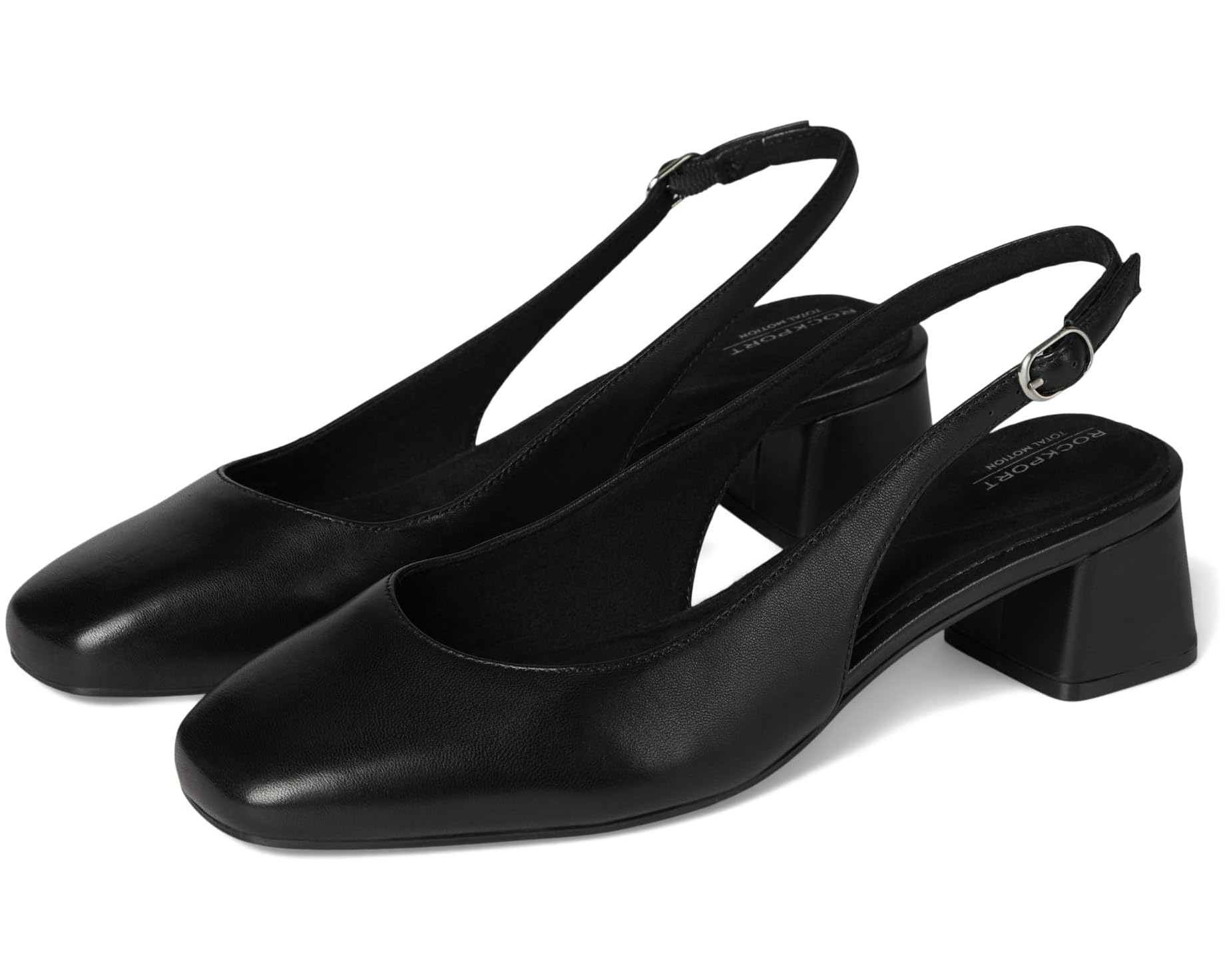 (取寄) ロックポート レディース トータル モーション ダナ Rockport women Total Motion Danna Black Leather｜ジェットラグ店
