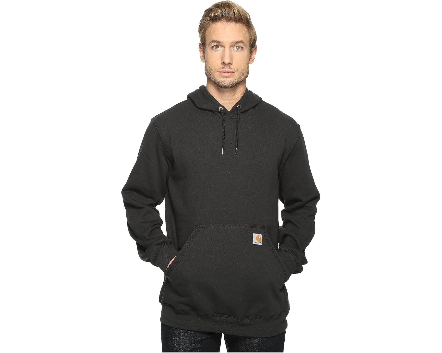 (取寄) カーハート メンズ ルーズ フィット ミッドウエイト スウェットシャツ Carhartt men Loose Fit Midweight Sweatshirt Black｜ジェットラグ店