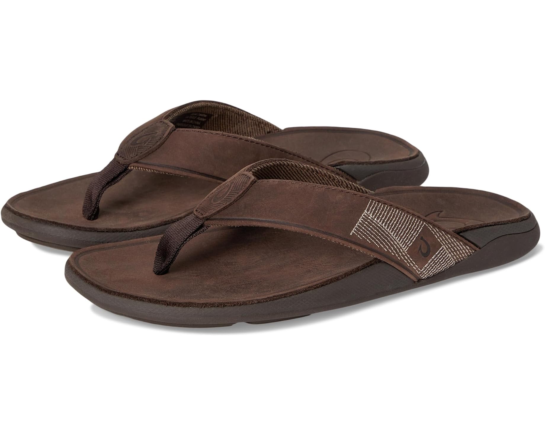 (取寄) オルカイ メンズ トゥアヒネ OluKai men Tuahine Dark Wood/Dark Wood｜ジェットラグ店