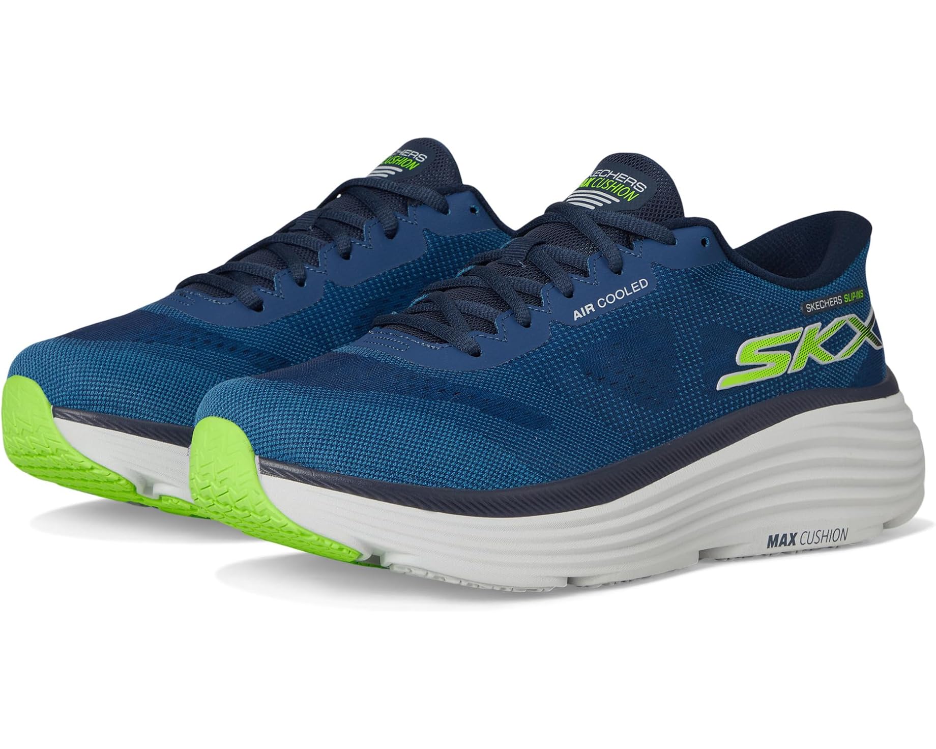 (取寄) スケッチャーズ メンズ ハンズ フリー スリップ-インス マックス クッショニニグ エンデバー SKECHERS men Hands Free Slip-ins Max Cushioning Endeavour Navy｜ジェットラグ店