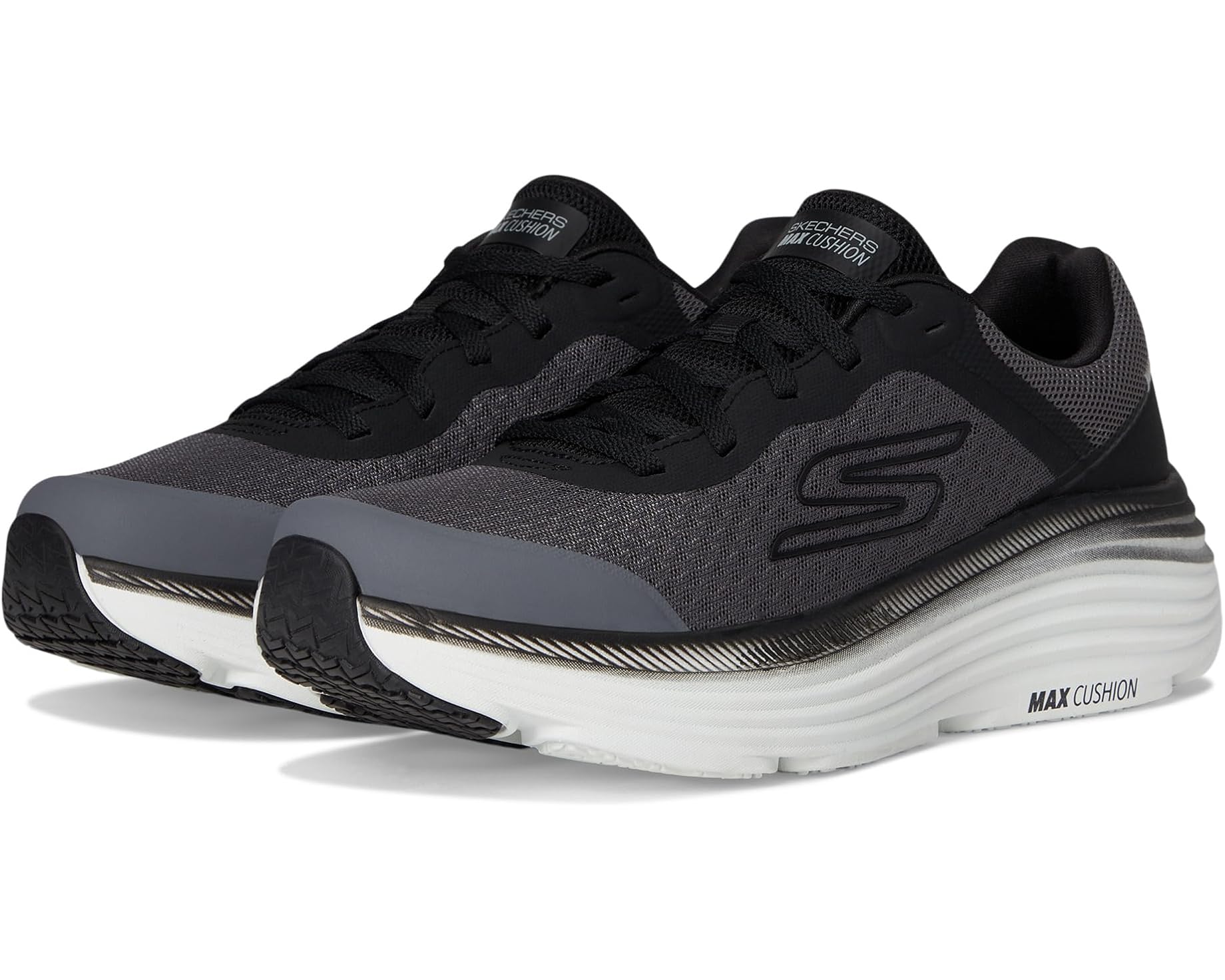 (取寄) スケッチャーズ メンズ マックス クッショニニグ エンデバー SKECHERS men Max Cushioning Endeavour Gray/Dark Gray｜ジェットラグ店
