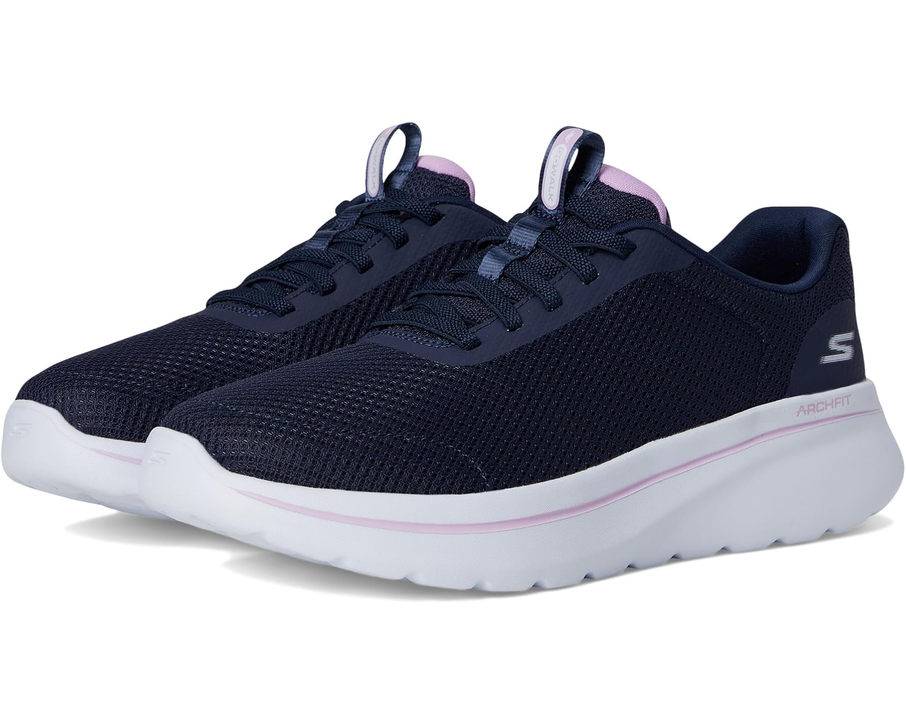 (取寄) スケッチャーズ パフォーマンス レディース ゴー ウォーク アーチ フィット アミーラ SKECHERS Performance women Go Walk Arch Fit N-Joy Amira Navy/Lavender|ジェットラグ店