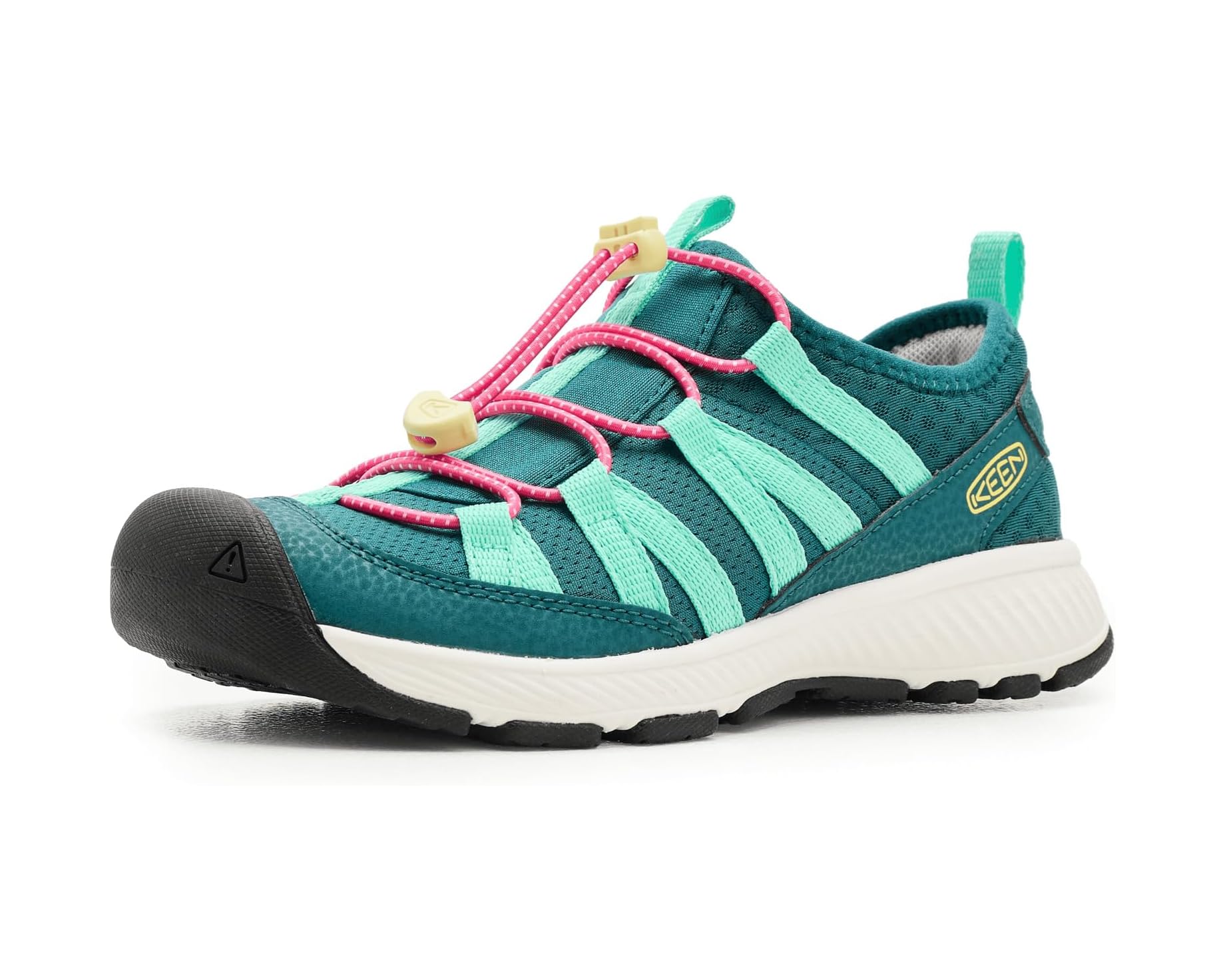 (取寄) キーン キッズ モトゾア スニーカー (トドラー/リトル キッド/ビッグ キッド) KEEN kids Motozoa Sneaker (Toddler/Little Kid/Big Kid) Mediterranea/Pink Lemonade｜ジェットラグ店 17,690円