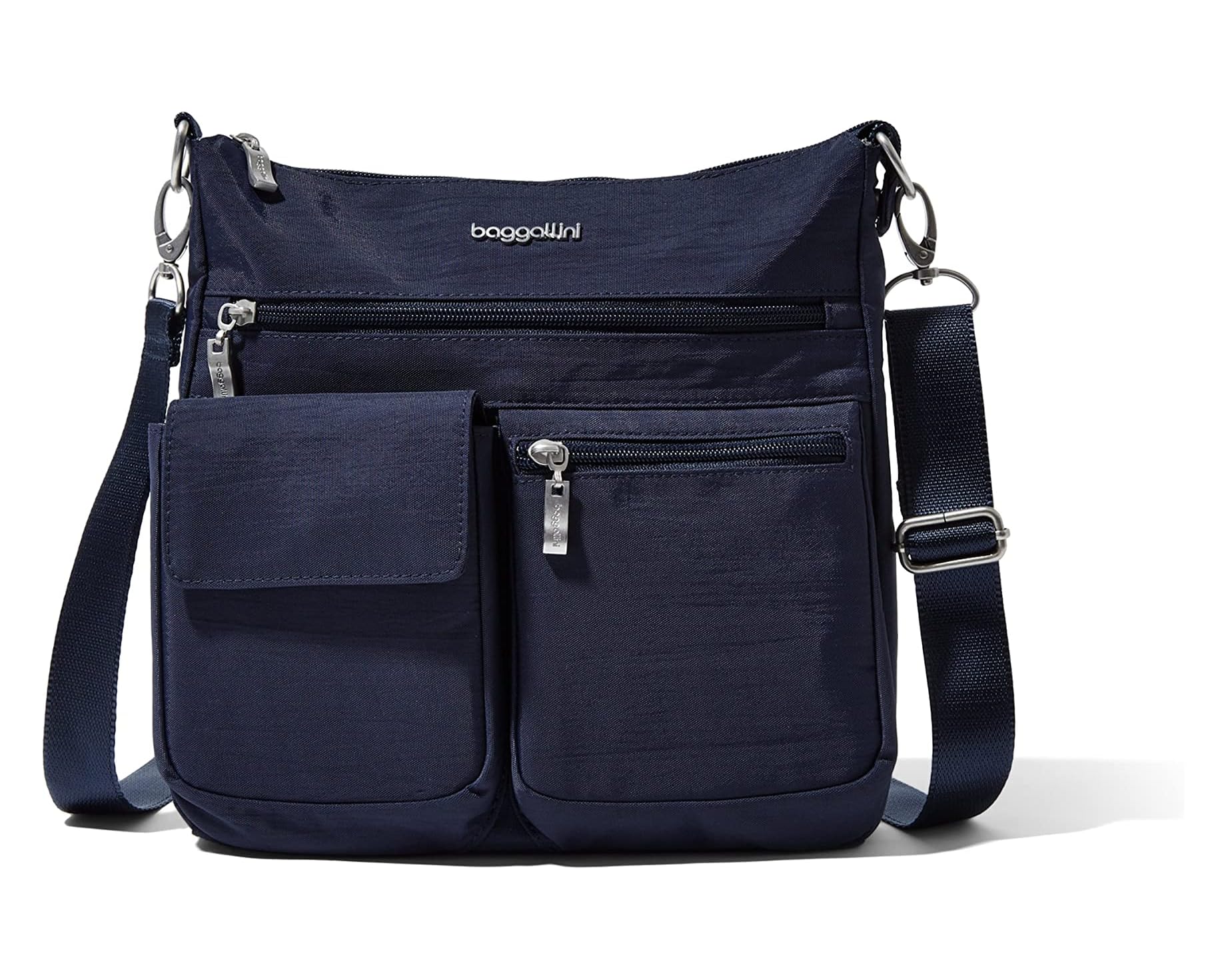(取寄) バッガリーニ モダン エブリウェア スリム クロスボディ Baggallini Modern Everywhere Slim Crossbody French Navy｜ジェットラグ店 24,061円