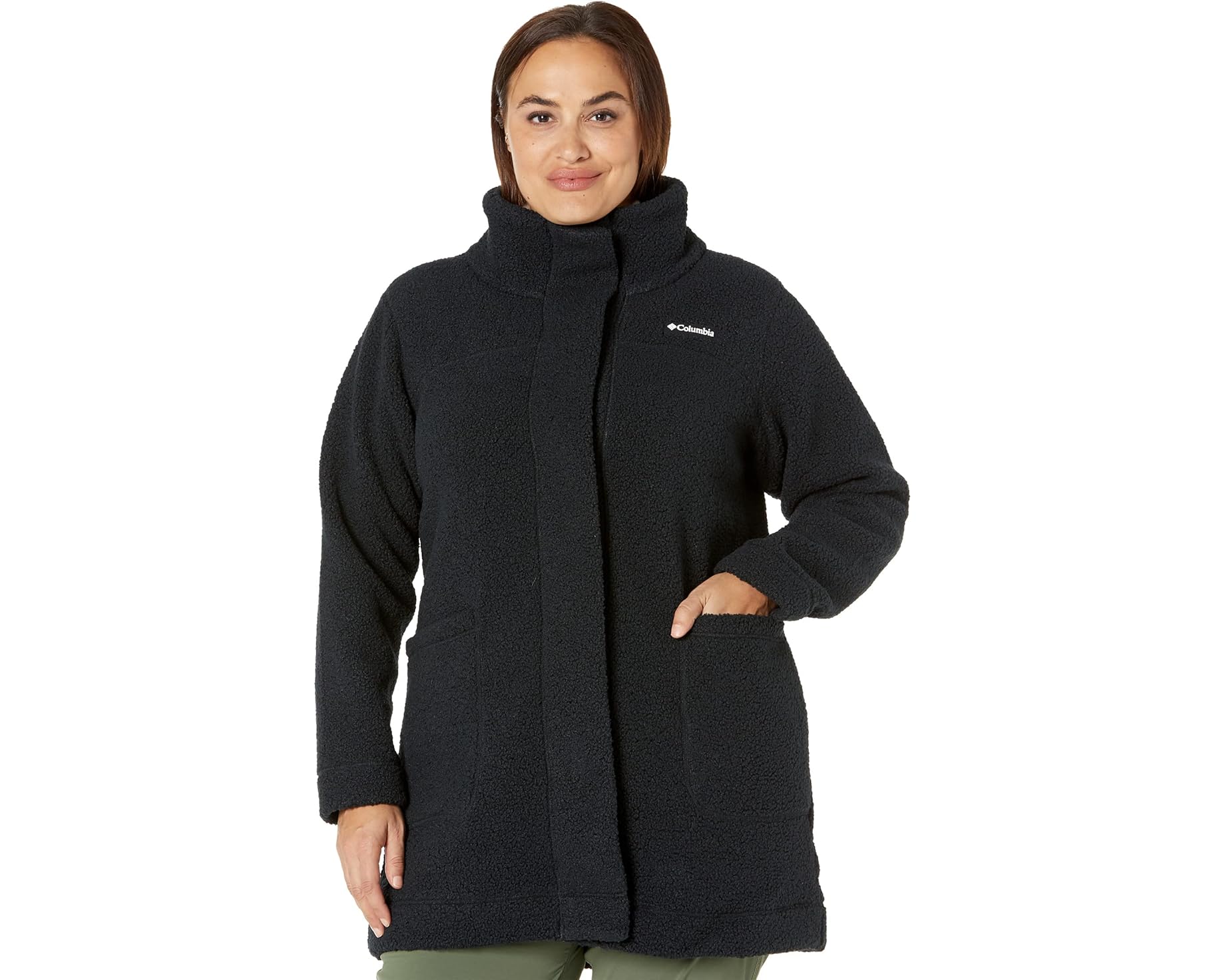 (取寄) コロンビア レディース プラス サイズ パノラマ ロング ジャケット Columbia women Plus Size Panorama Long Jacket Black｜ジェットラグ店