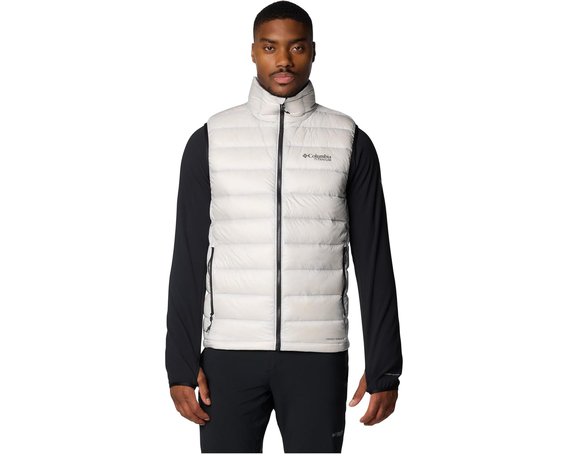 (取寄) コロンビア メンズ アークティク クレスト ダウン ベスト Columbia men Arctic Crest Down Vest Nimbus Grey｜ジェットラグ店
