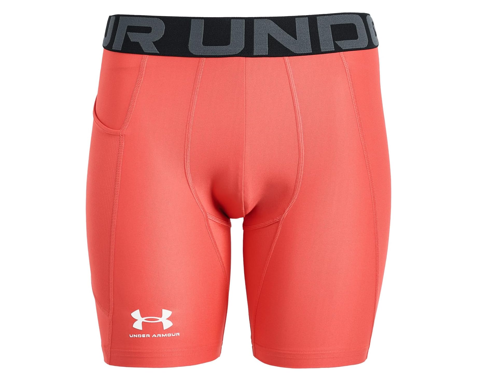 (取寄) アンダーアーマー メンズ ヒートギア アーマー ショーツ Under Armour men Heatgear Armour Shorts Venom Red/White｜ジェットラグ店 10,405円