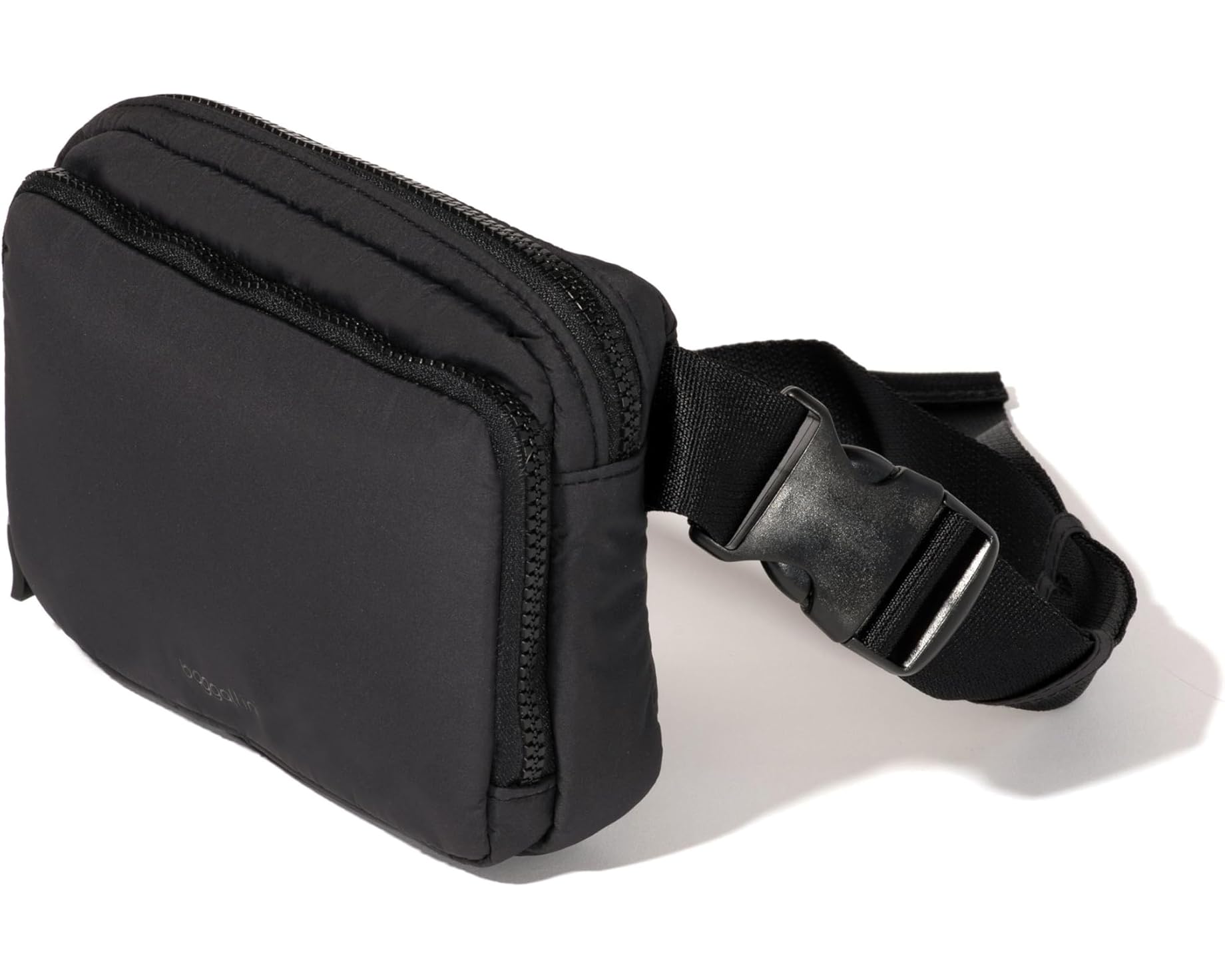 (取寄) バッガリーニ モダン ベルト バッグ スリング Baggallini Modern Belt Bag Sling Black Puff|ジェットラグ店