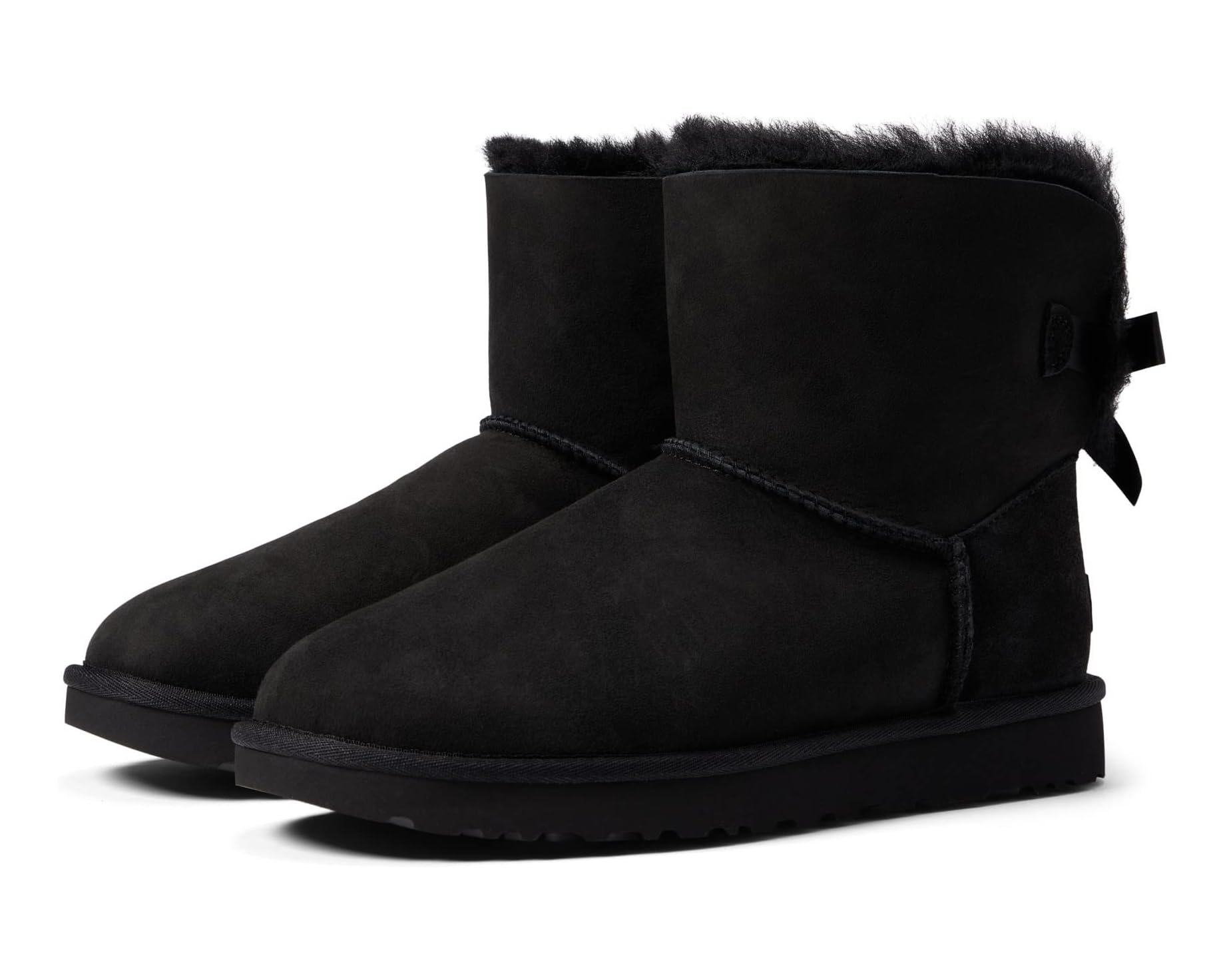 (取寄) アグ レディース ミニ ベイリー ボウ リ UGG women Mini Bailey Bow II Black|ジェットラグ店