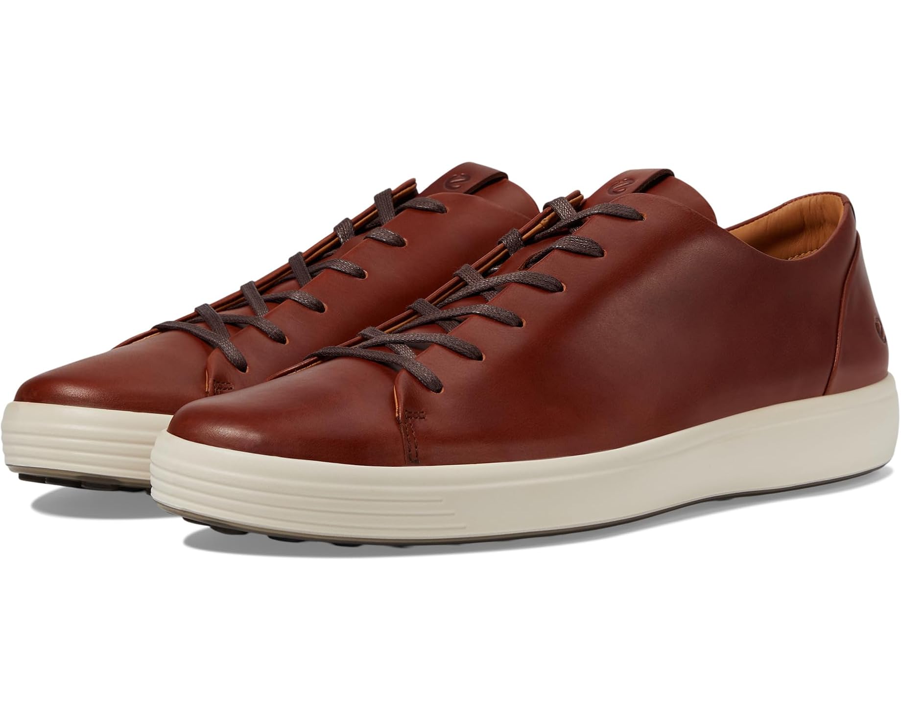 (取寄) エコー メンズ ソフト 7 プレミア スニーカー ECCO men Soft 7 Premier Sneakers Cognac｜ジェットラグ店