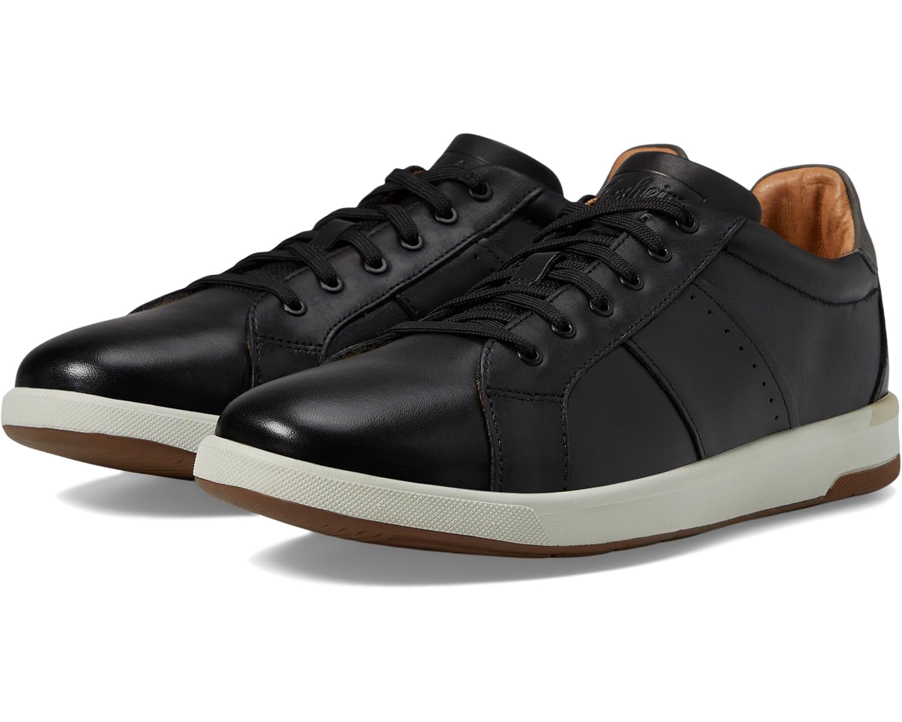 (取寄) フローシャイム メンズ クロスオーバー レース トゥ トゥ カジュアル スニーカー Florsheim men Crossover Lace to Toe Casual Sneaker Black｜ジェットラグ店