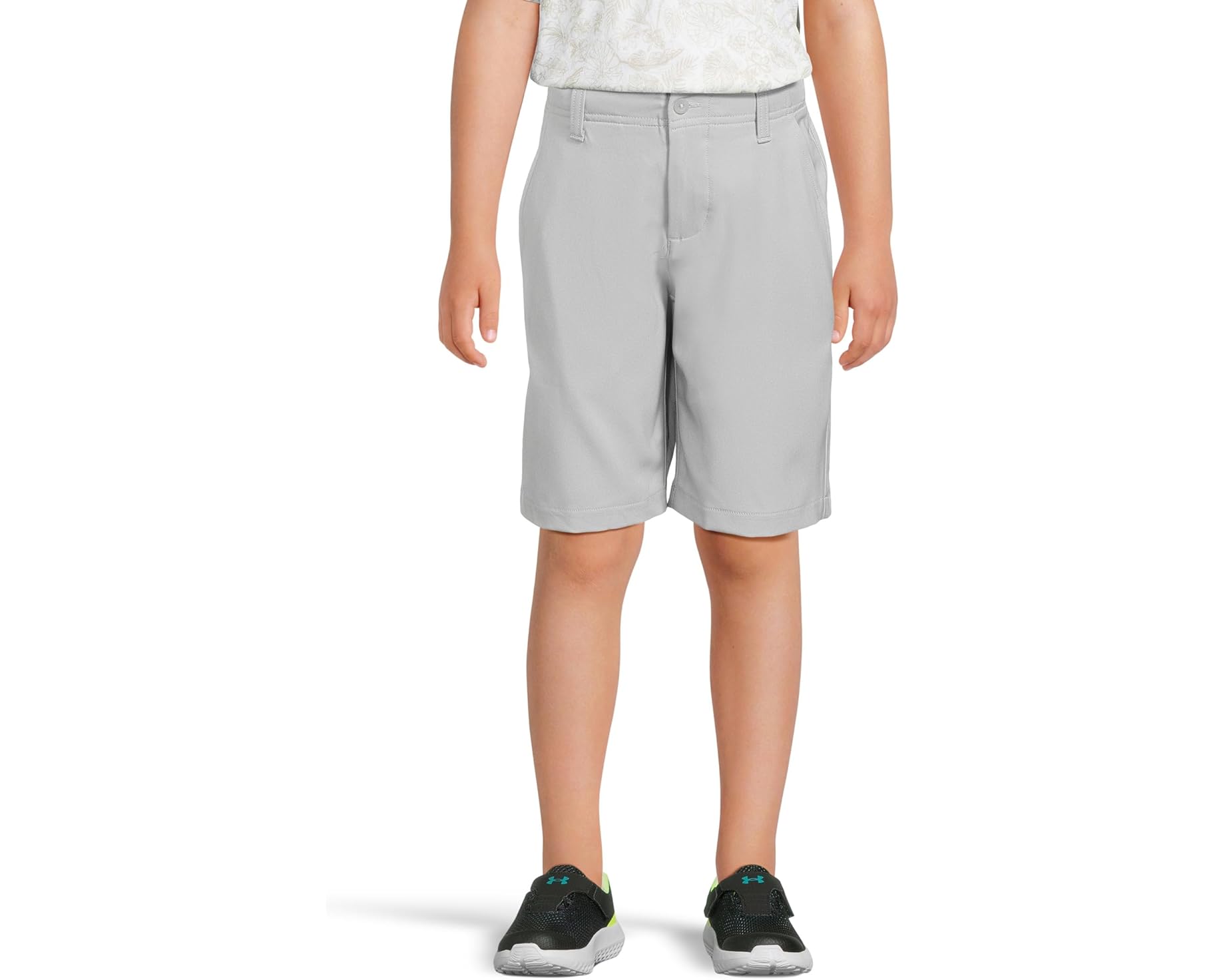 (取寄) アンダーアーマー キッズ マッチプレー ゴルフ ショーツ Under Armour kids Matchplay Golf Shorts Mod Gray|ジェットラグ店