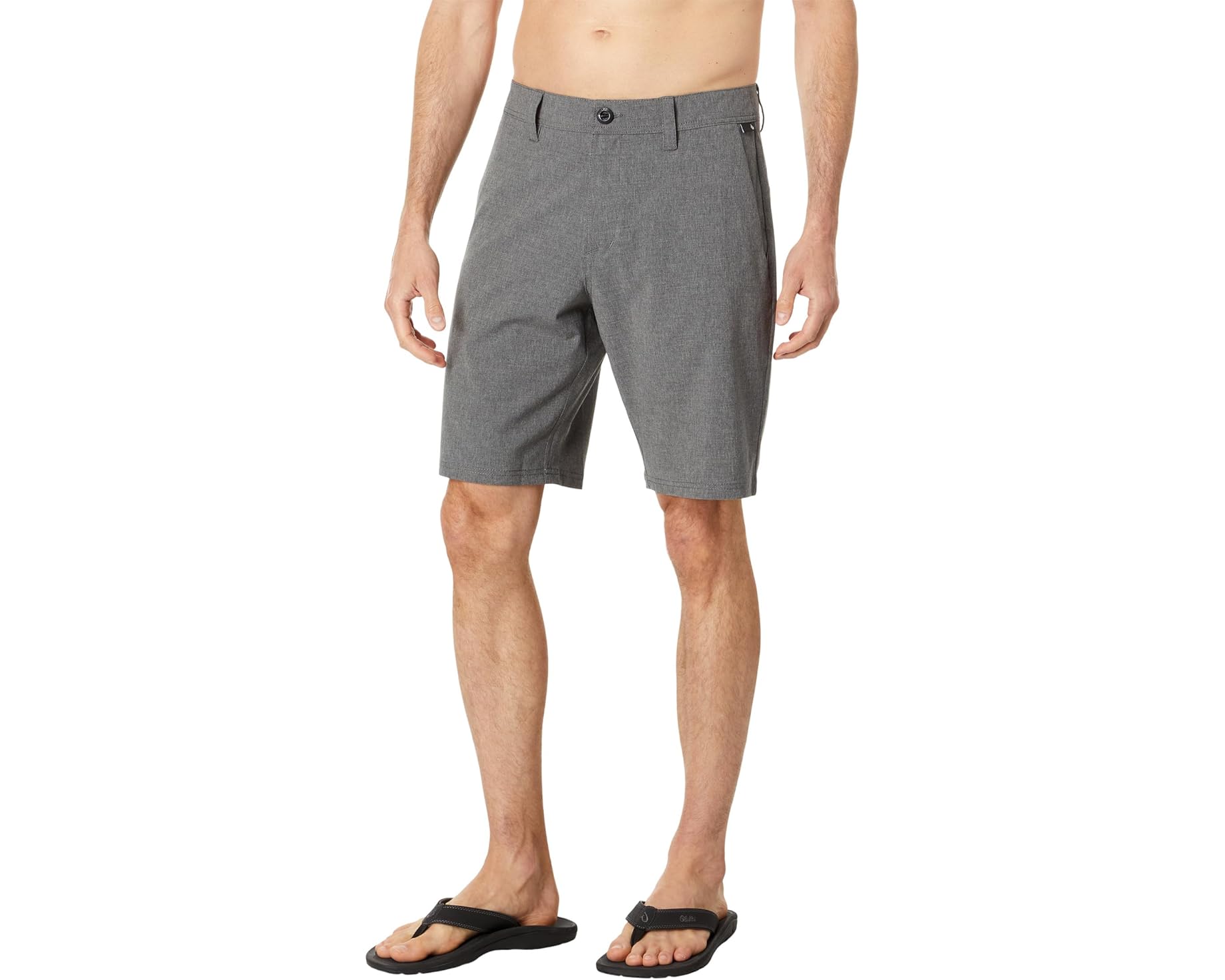 (取寄) ボルコム メンズ フリッキン クロス シュレッド スタティック ハイブリット ショーツ Volcom men Frickin Cross Shred Static 20" Hybrid Shorts Charcoal Heather 1｜ジェットラグ店