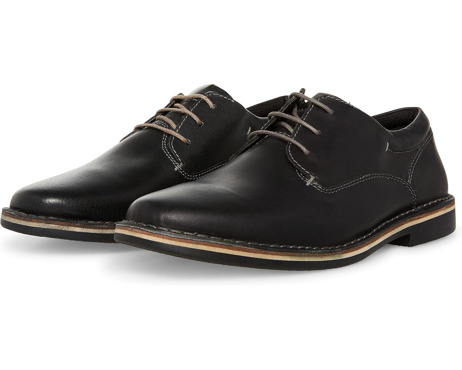 (取寄) スティーブマデン メンズ ハープーン Steve Madden men Harpoon Black Leather｜ジェットラグ店