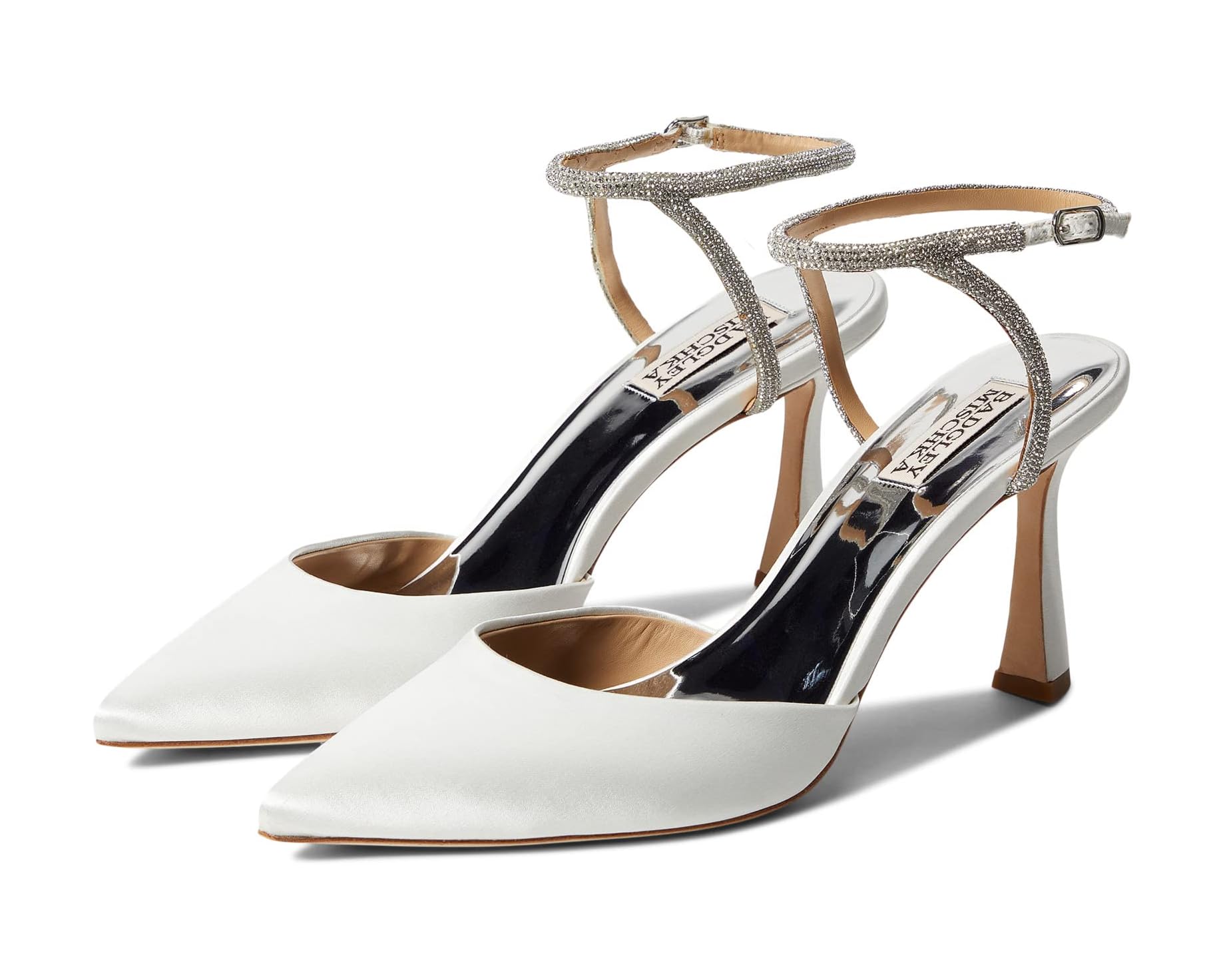 (取寄) バッジェリーミシュカ レディース カミラ Badgley Mischka women Kamilah Soft White｜ジェットラグ店