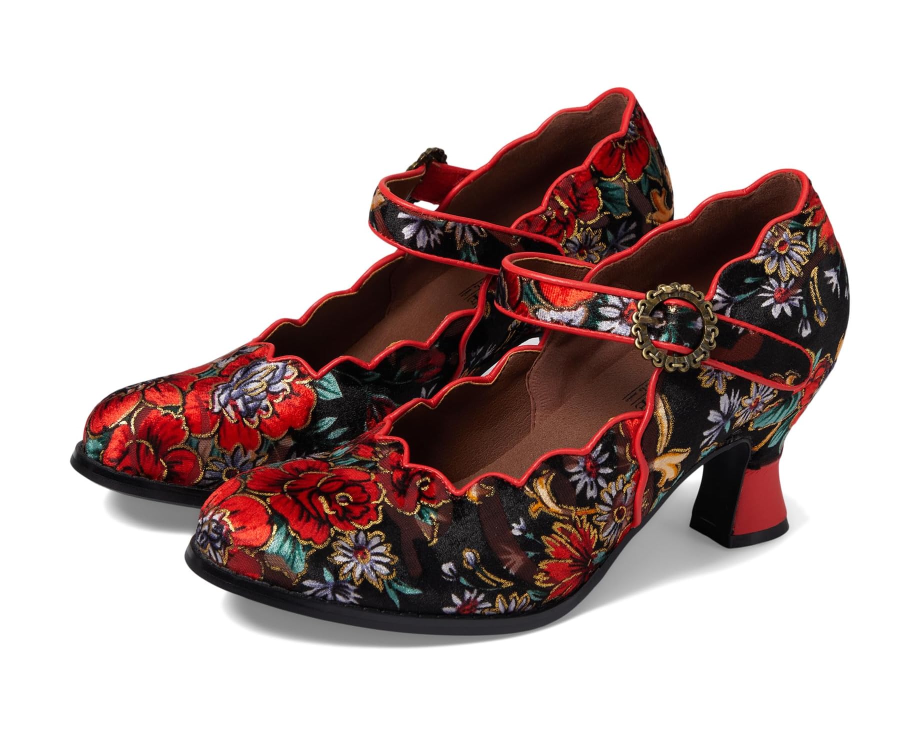 (取寄) レディース アドドラ L'Artiste by Spring Step women Adodora Red Multi｜ジェットラグ店