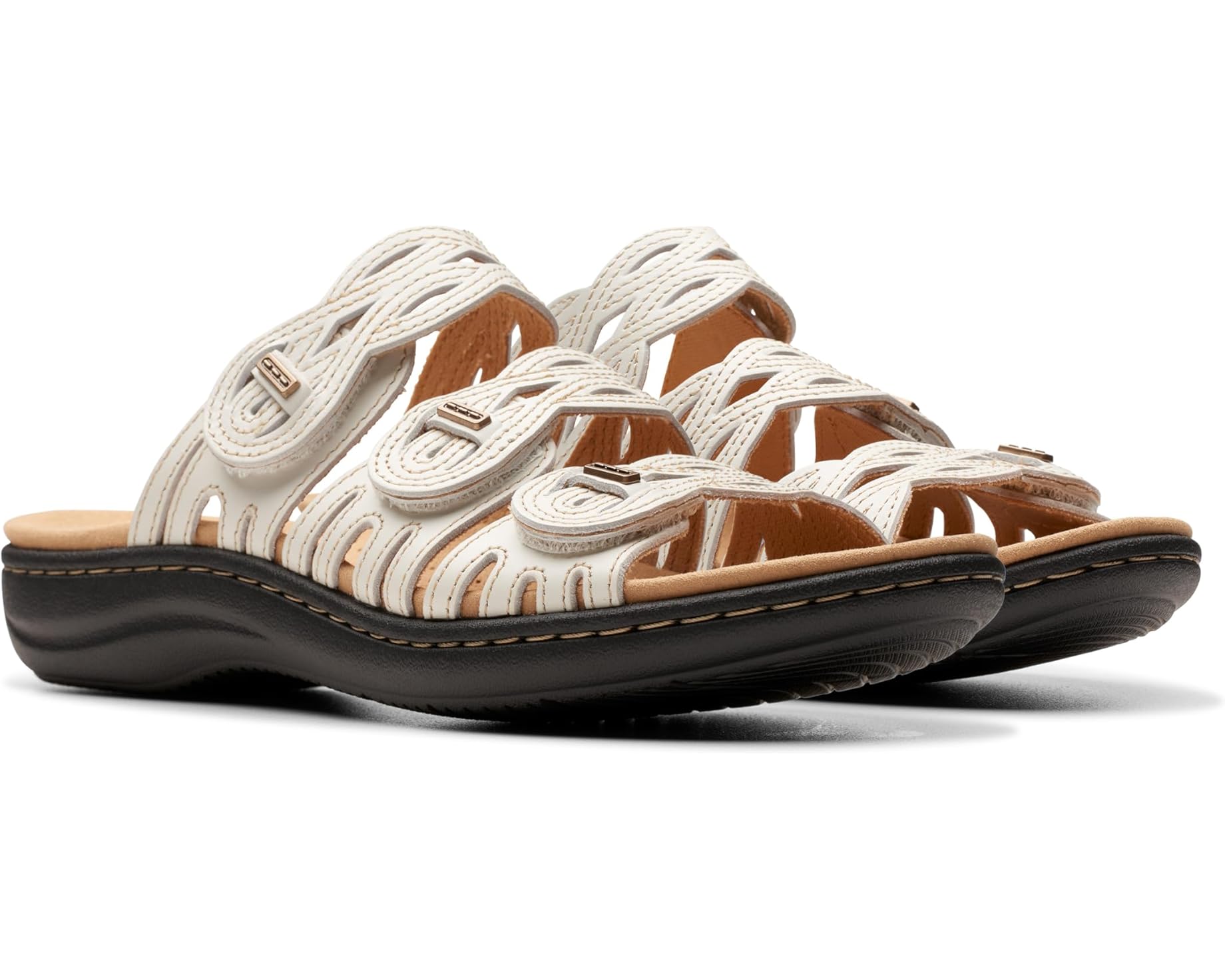 (取寄) クラークス レディース ローリアン ルビー Clarks women Laurieann Ruby Off-White Leather｜ジェットラグ店