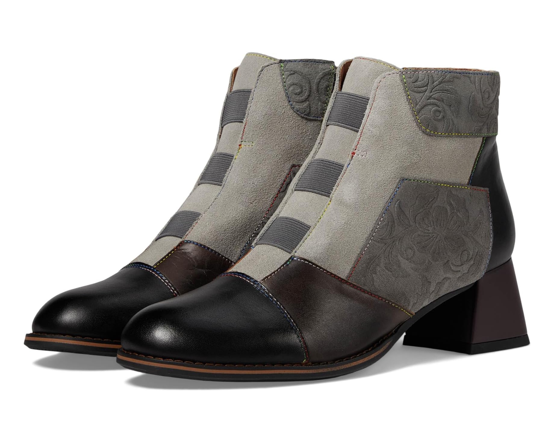 (取寄) レディース L'Artiste by Spring Step women Copine Black Multi|ジェットラグ店