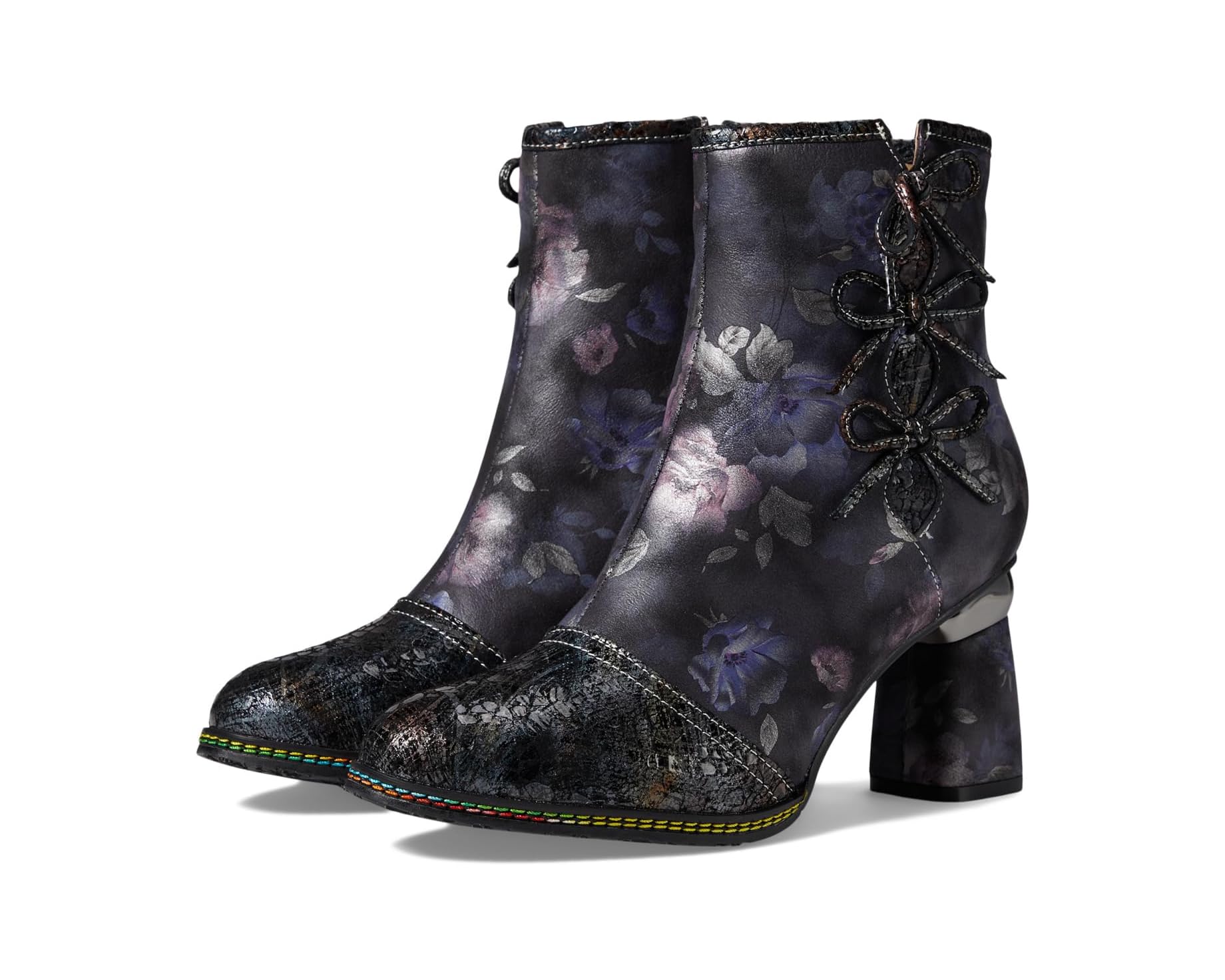 (取寄) レディース L'Artiste by Spring Step women Carre Black Multi|ジェットラグ店